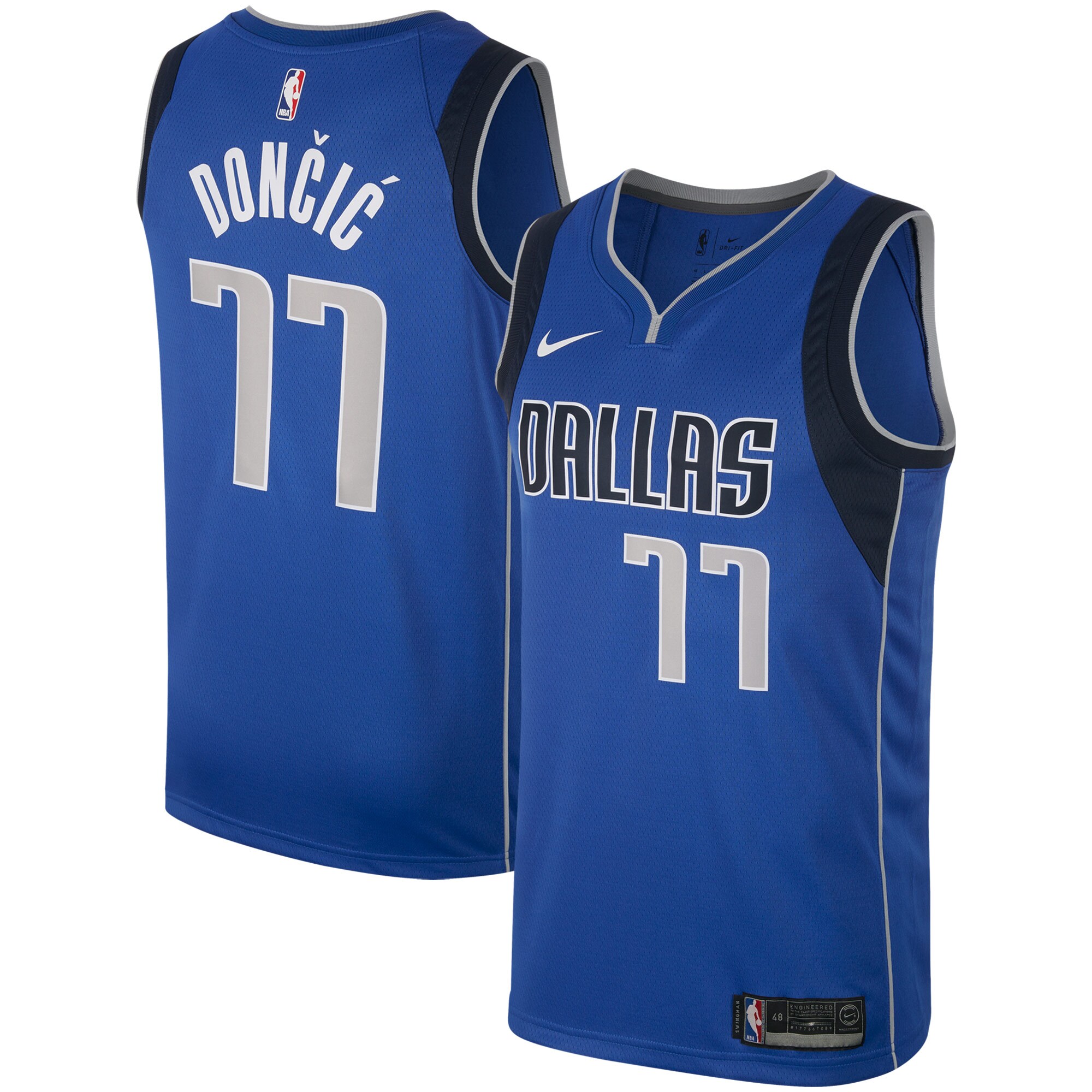 Dallas Mavericks Luka Doncic Men's Swingman Jersey - Royal cheap jerseys for sale - CheapJerseys.Shop