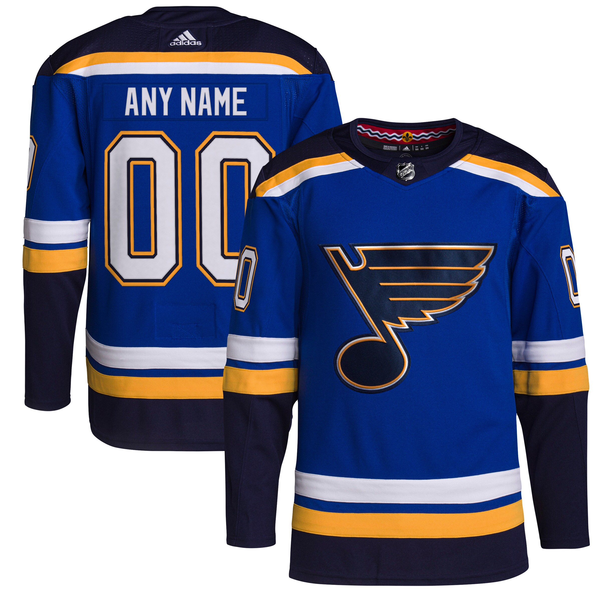 St. Louis Blues Home Primegreen Authentic Custom Jersey - Royal cheap jerseys for sale - CheapJerseys.Shop