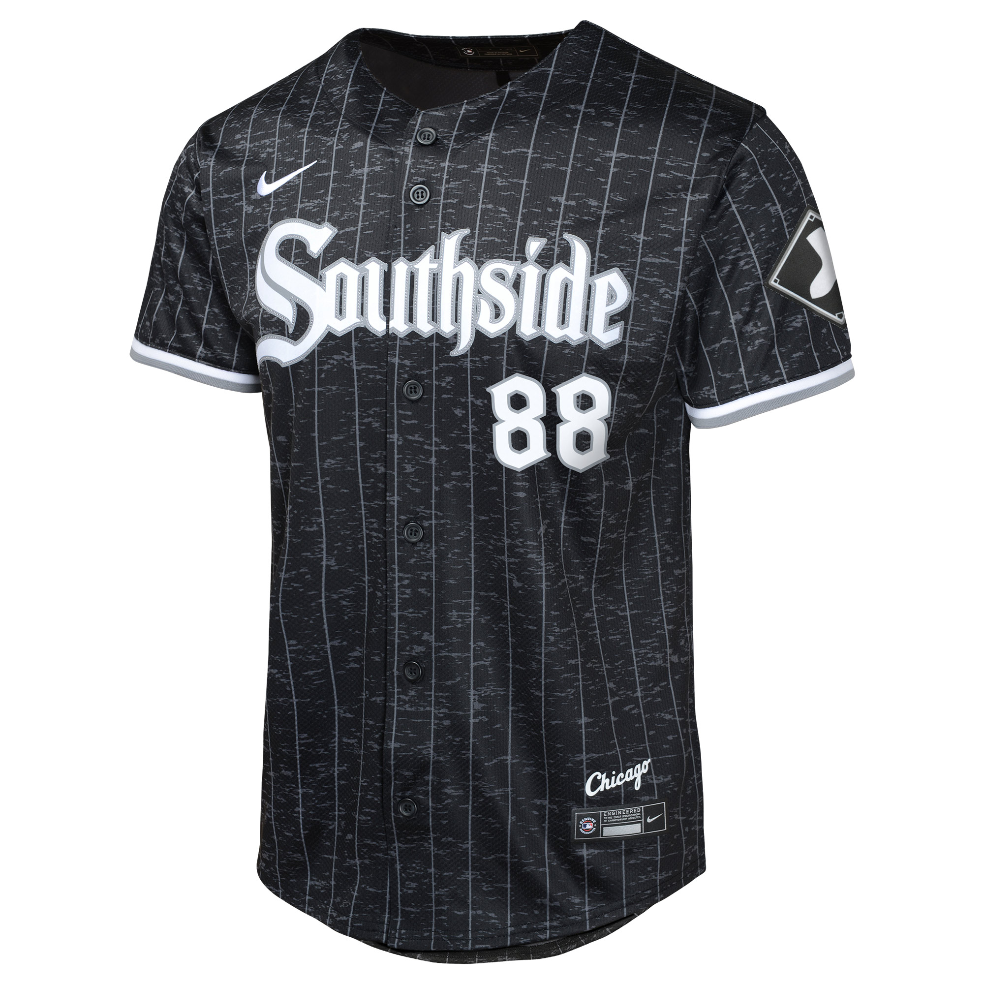 Luis Robert Jr. Chicago White Sox Youth City Connect Limited Player Jersey - Black cheap jerseys for sale - CheapJerseys.Shop