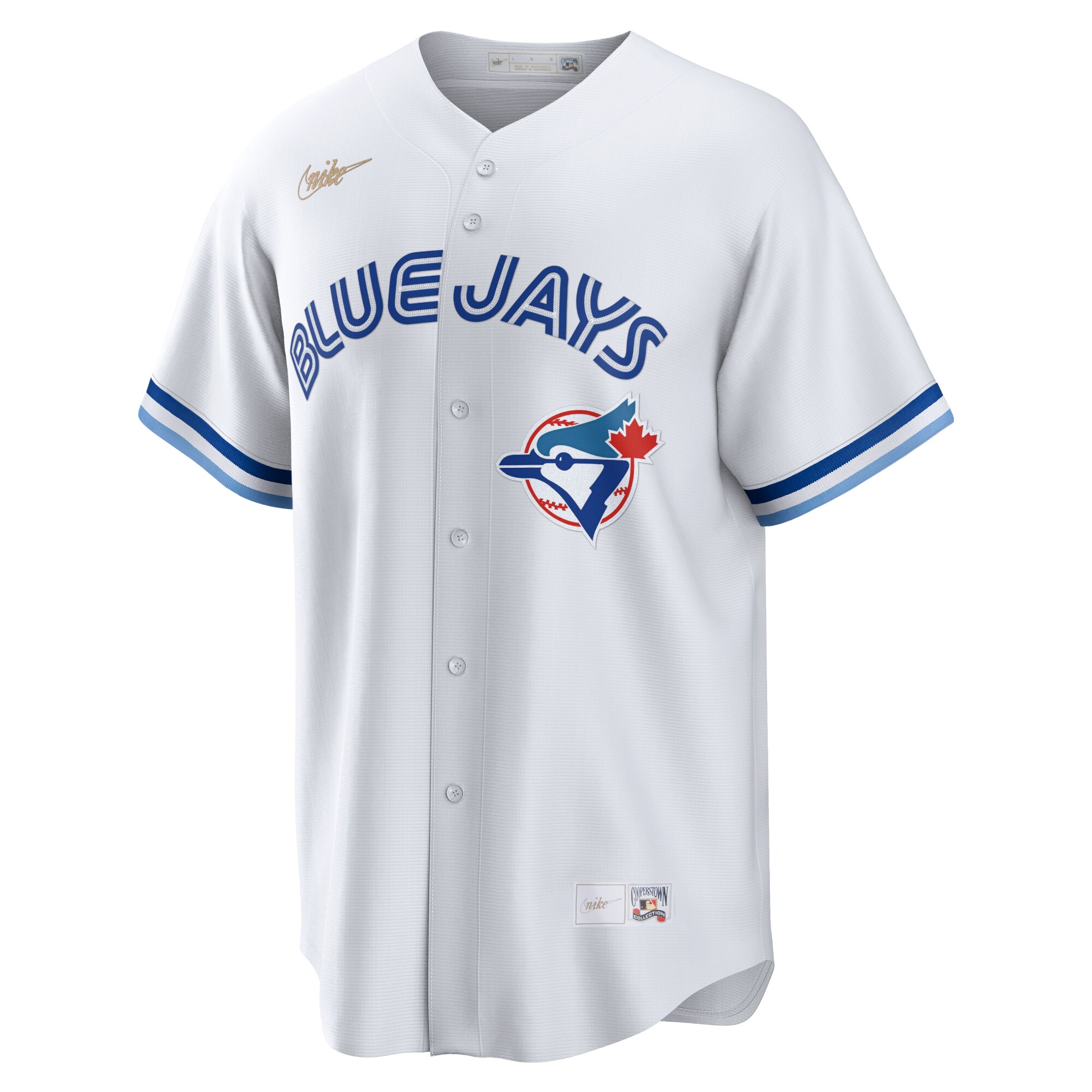 Toronto Blue Jays Home Cooperstown Collection Team Jersey - White cheap jerseys for sale - CheapJerseys.Shop