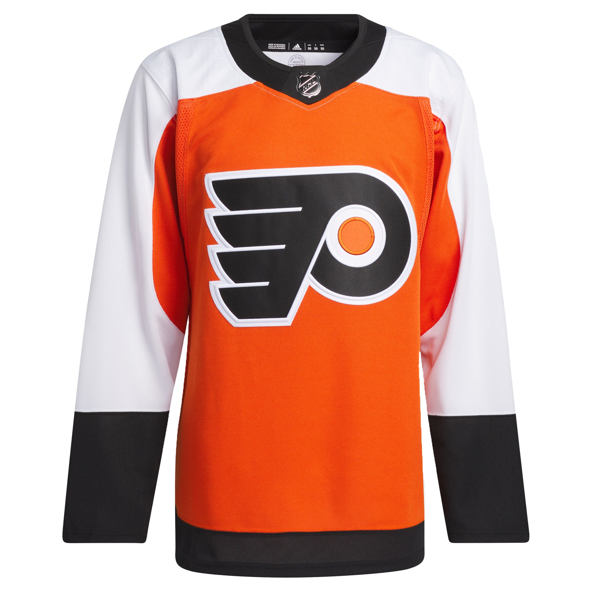 Philadelphia Flyers Home Primegreen Authentic Jersey - Burnt Orange cheap jerseys for sale - CheapJerseys.Shop