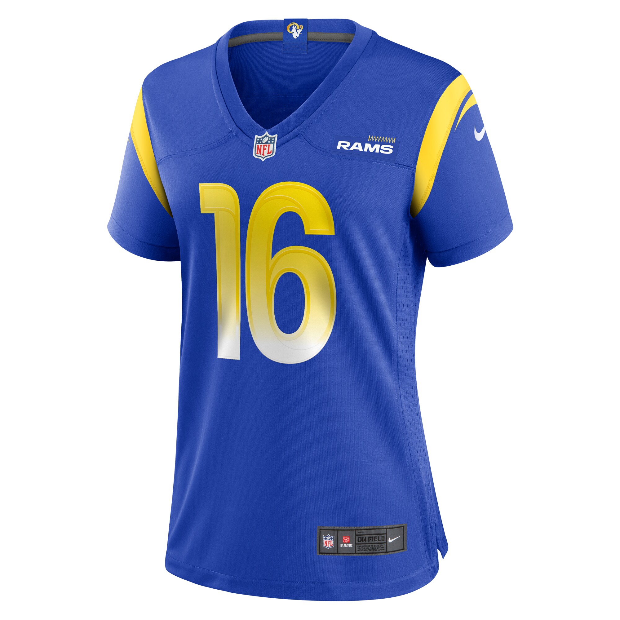 Tyler Johnson Los Angeles Rams Women's Team Game Jersey - Royal cheap jerseys for sale - CheapJerseys.Shop