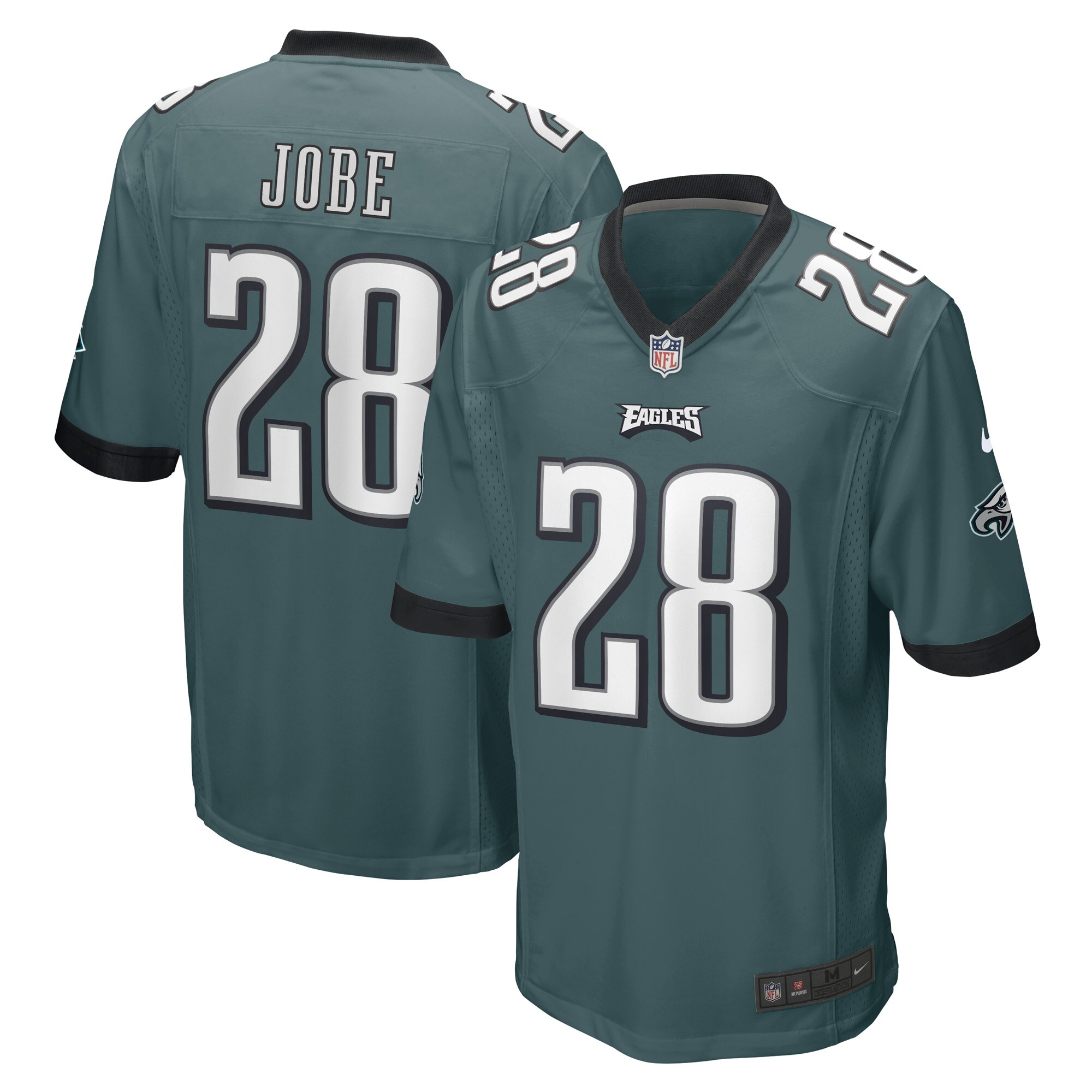Josh Jobe Philadelphia Eagles Game Player Jersey - Midnight Green cheap jerseys for sale - CheapJerseys.Shop