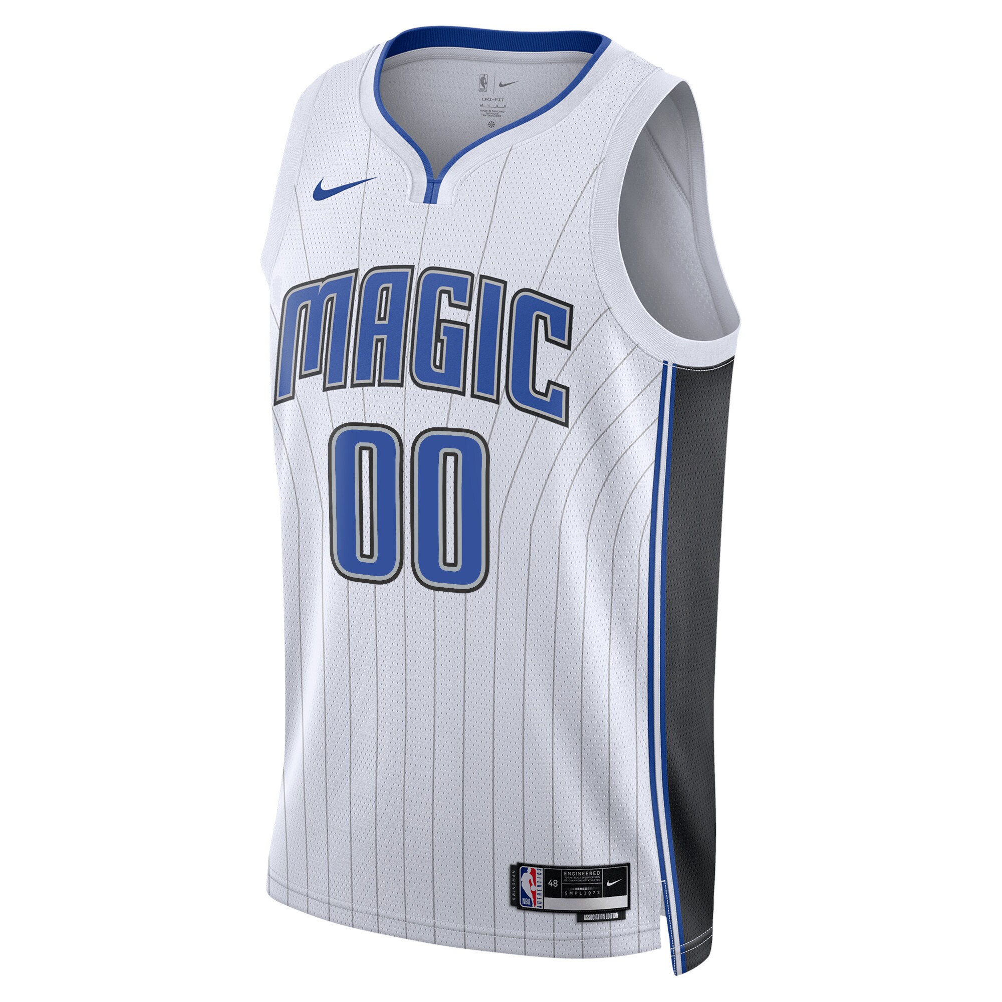 Orlando Magic Unisex Swingman Custom Jersey White - Association Edition cheap jerseys for sale - CheapJerseys.Shop