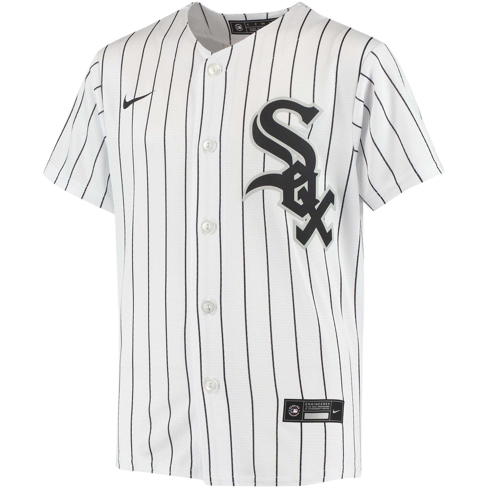 Eloy Jimenez Chicago White Sox Youth Alternate Replica Player Jersey - White cheap jerseys for sale - CheapJerseys.Shop