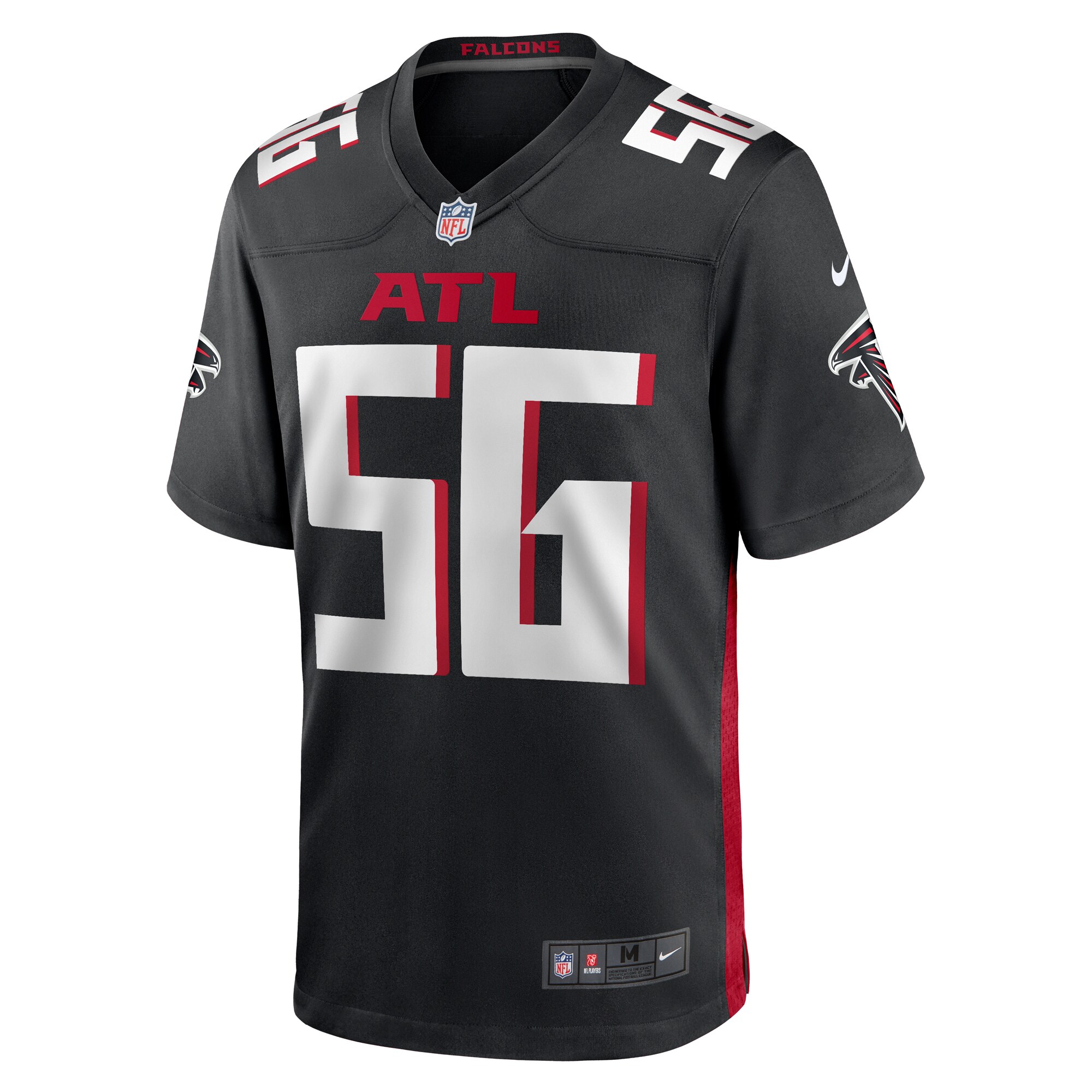 Jovaughn Gwyn Atlanta Falcons Team Game Jersey - Black cheap jerseys for sale - CheapJerseys.Shop
