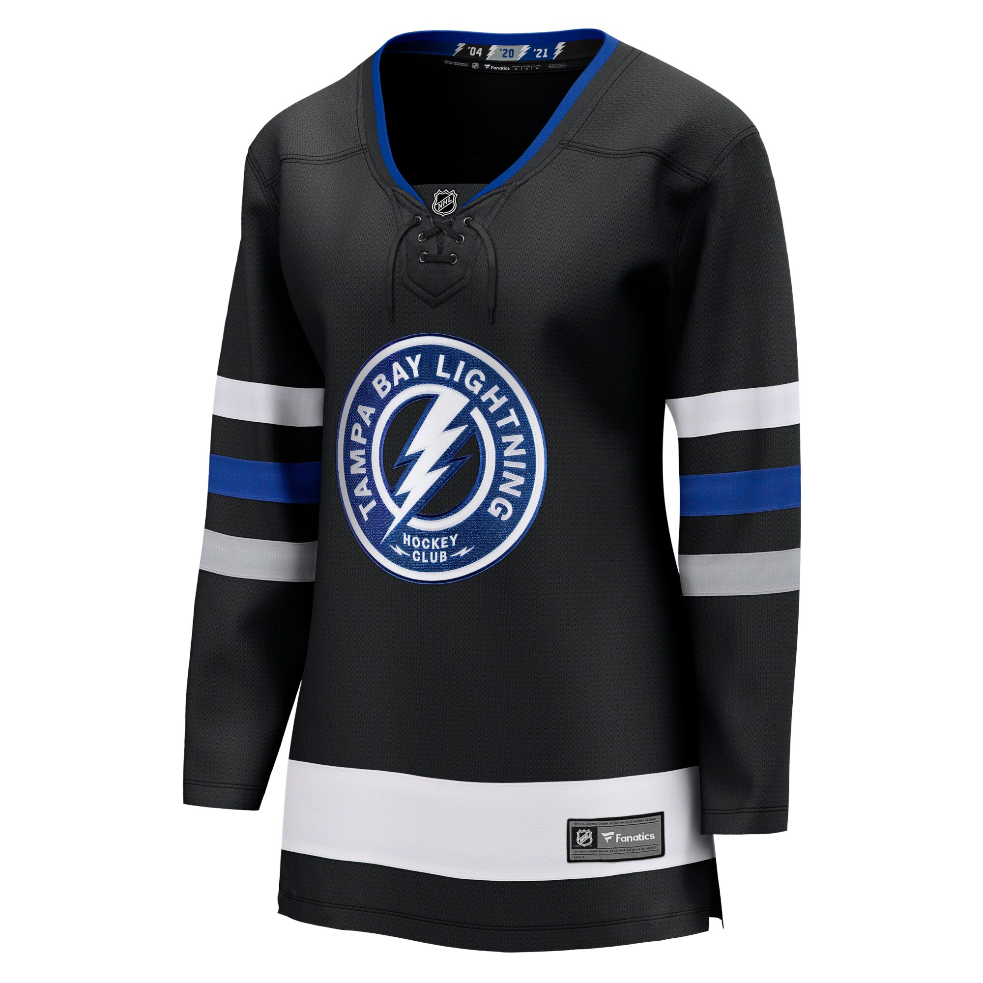 Tampa Bay Lightning Fanatics Women's Alternate Premier Breakaway Jersey - Black cheap jerseys for sale - CheapJerseys.Shop
