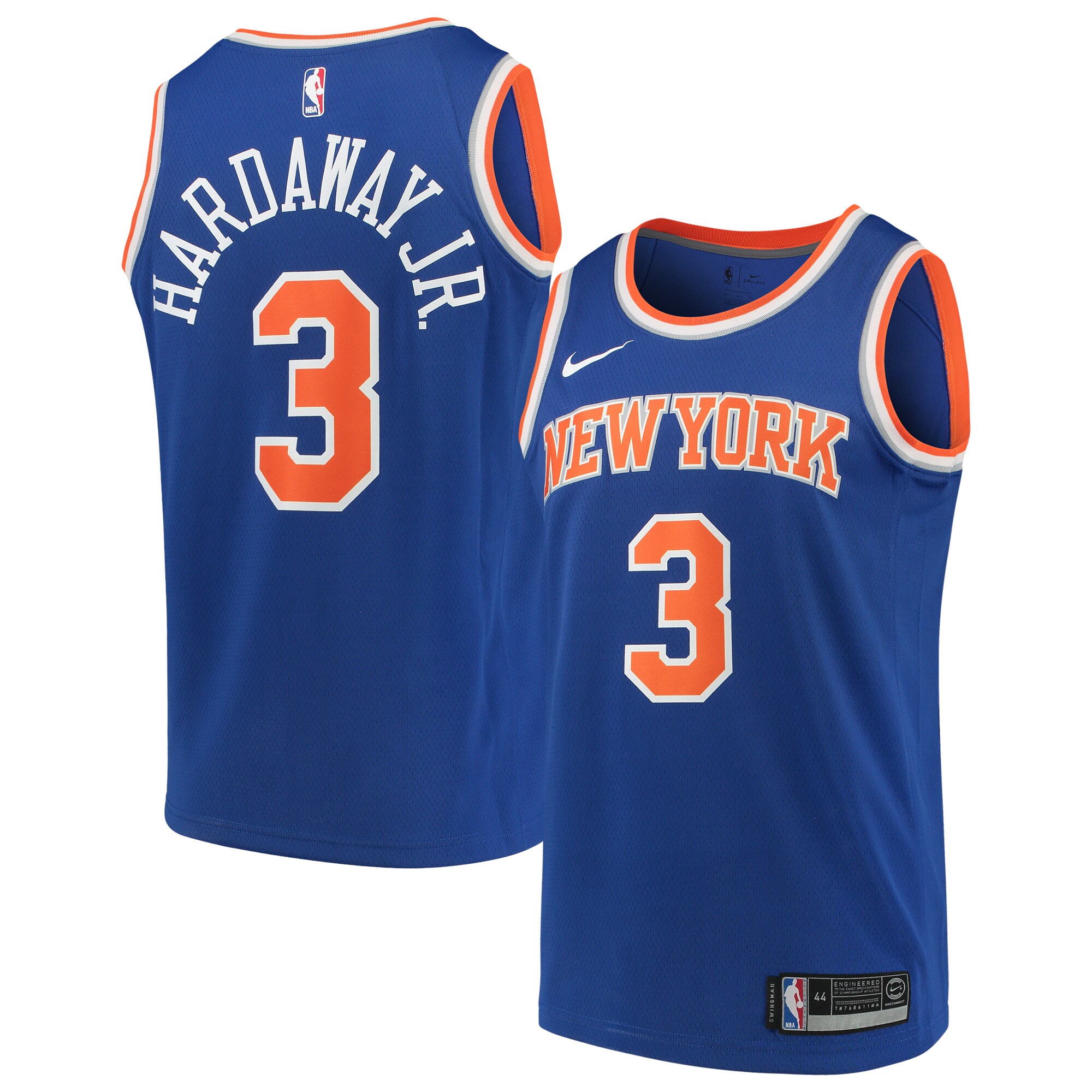 Tim Hardaway Jr. New York Knicks Youth Swingman Jersey - Icon Edition - Blue cheap jerseys for sale - CheapJerseys.Shop