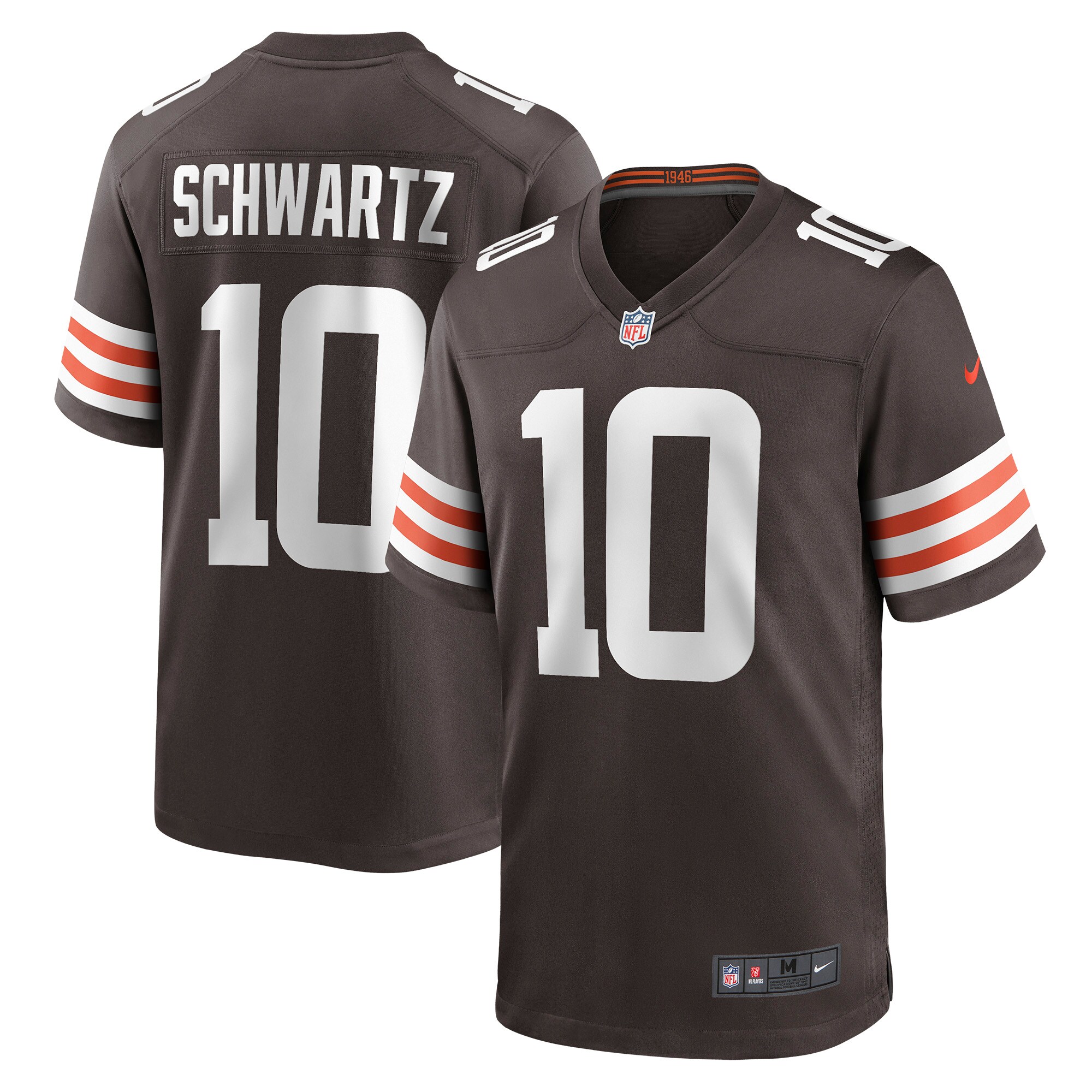 Anthony Schwartz Cleveland Browns Game Jersey - Brown cheap jerseys for sale - CheapJerseys.Shop