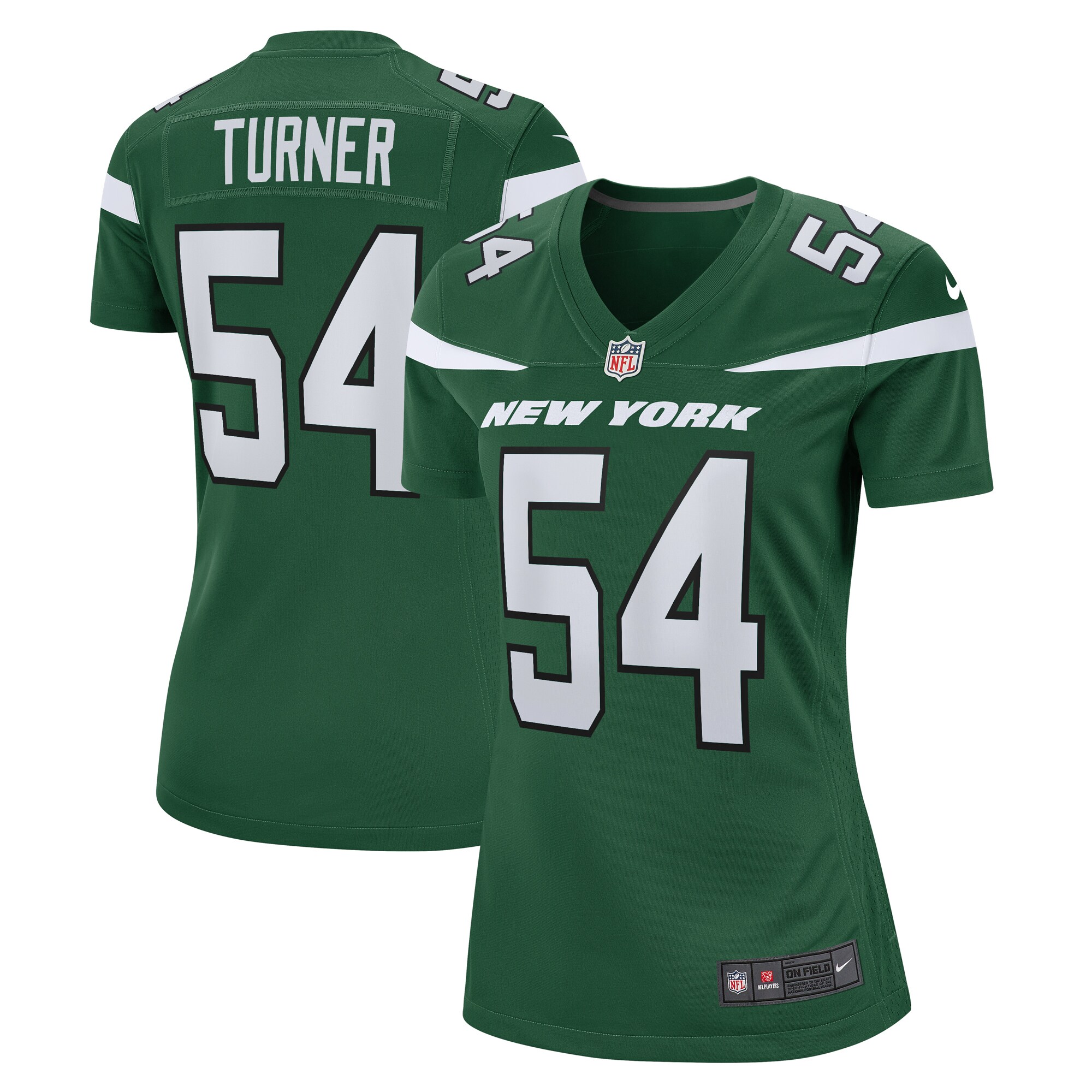 Billy Turner New York Jets Women's Game Jersey - Gotham Green cheap jerseys for sale - CheapJerseys.Shop