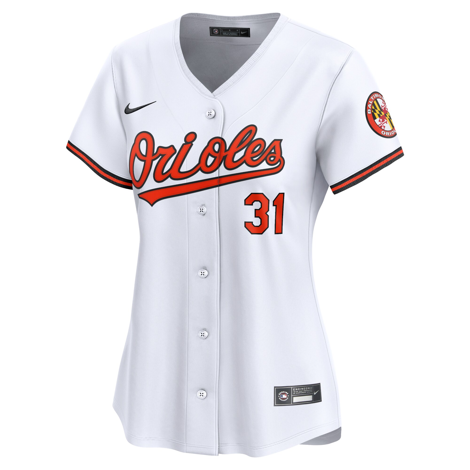 Cedric Mullins Baltimore Orioles Women's Home Limited Player Jersey - White cheap jerseys for sale - CheapJerseys.Shop