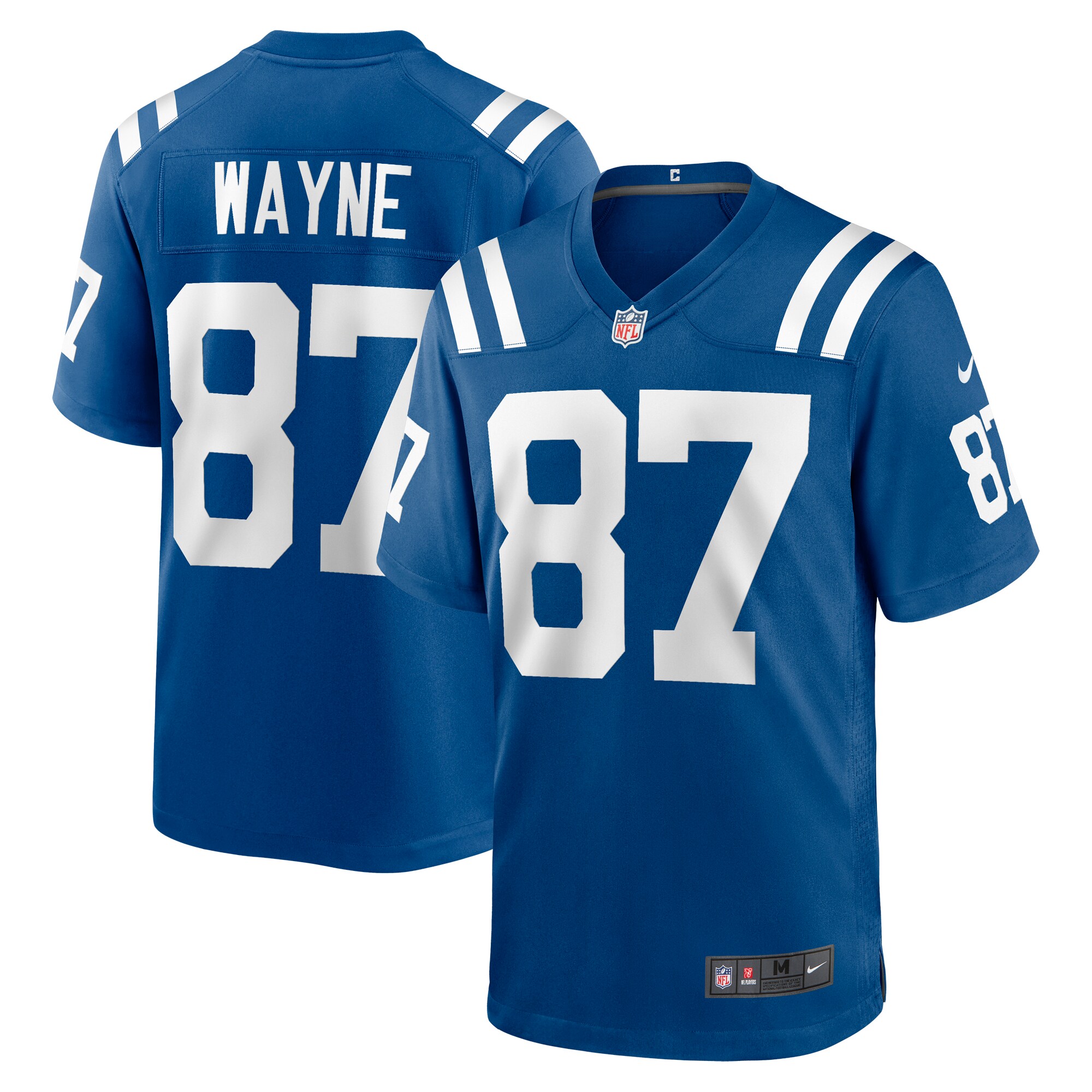 Reggie Wayne Indianapolis Colts Retired Player Game Jersey - Royal cheap jerseys for sale - CheapJerseys.Shop