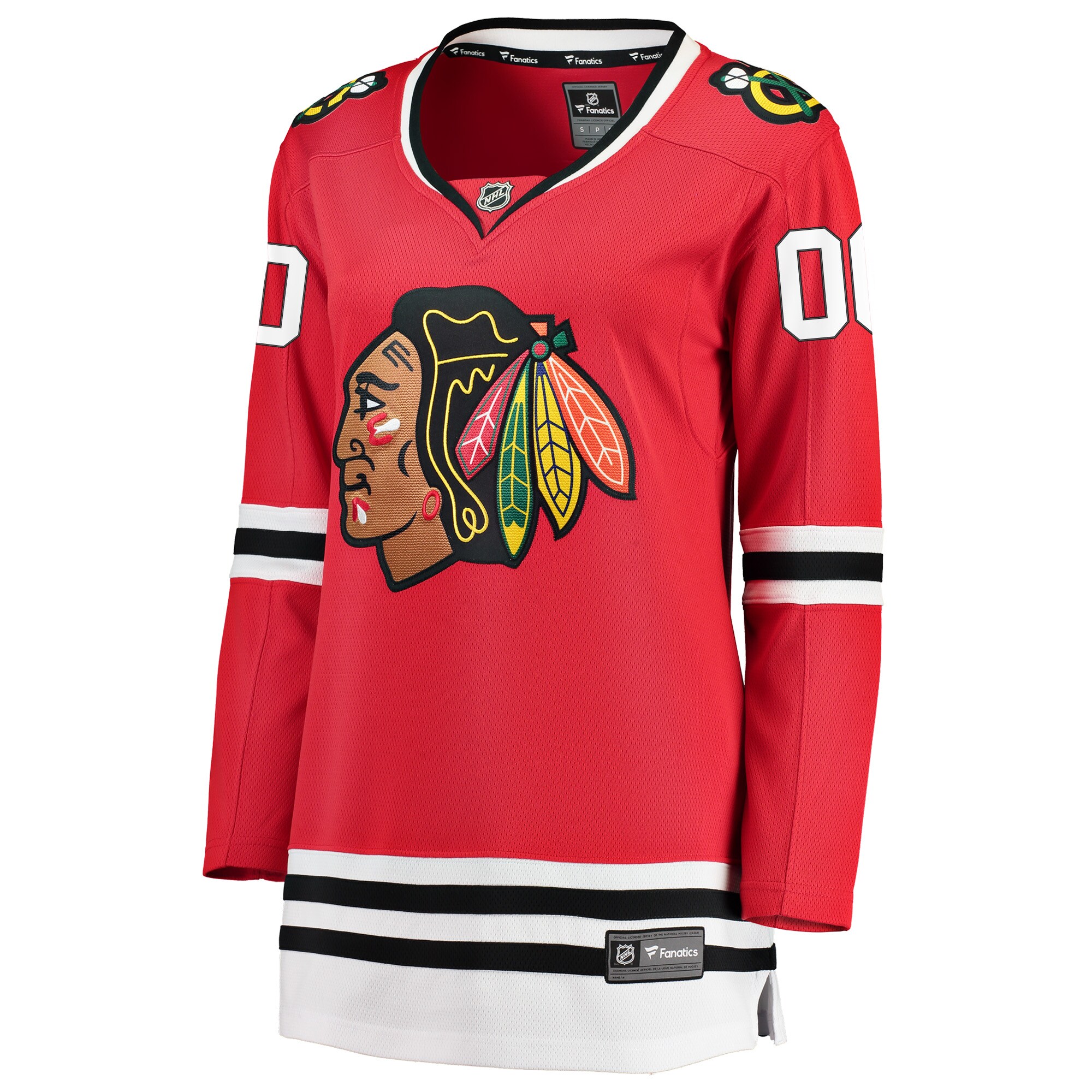 Chicago Blackhawks Fanatics Women's Home Breakaway Custom Jersey - Red cheap jerseys for sale - CheapJerseys.Shop