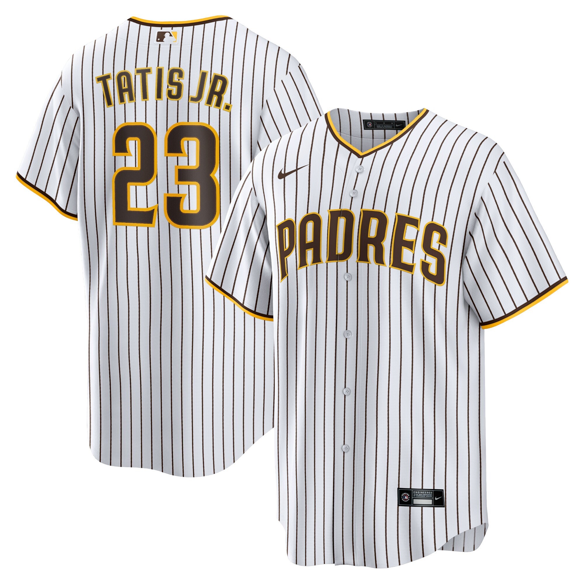 Fernando Tatis Jr. San Diego Padres Alternate Replica Player Jersey - White cheap jerseys for sale - CheapJerseys.Shop