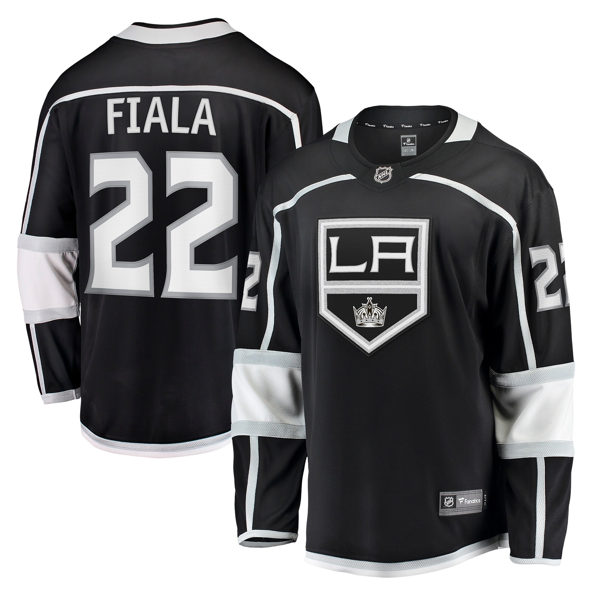 Kevin Fiala Los Angeles Kings Fanatics Home Breakaway Player Jersey - Black cheap jerseys for sale - CheapJerseys.Shop