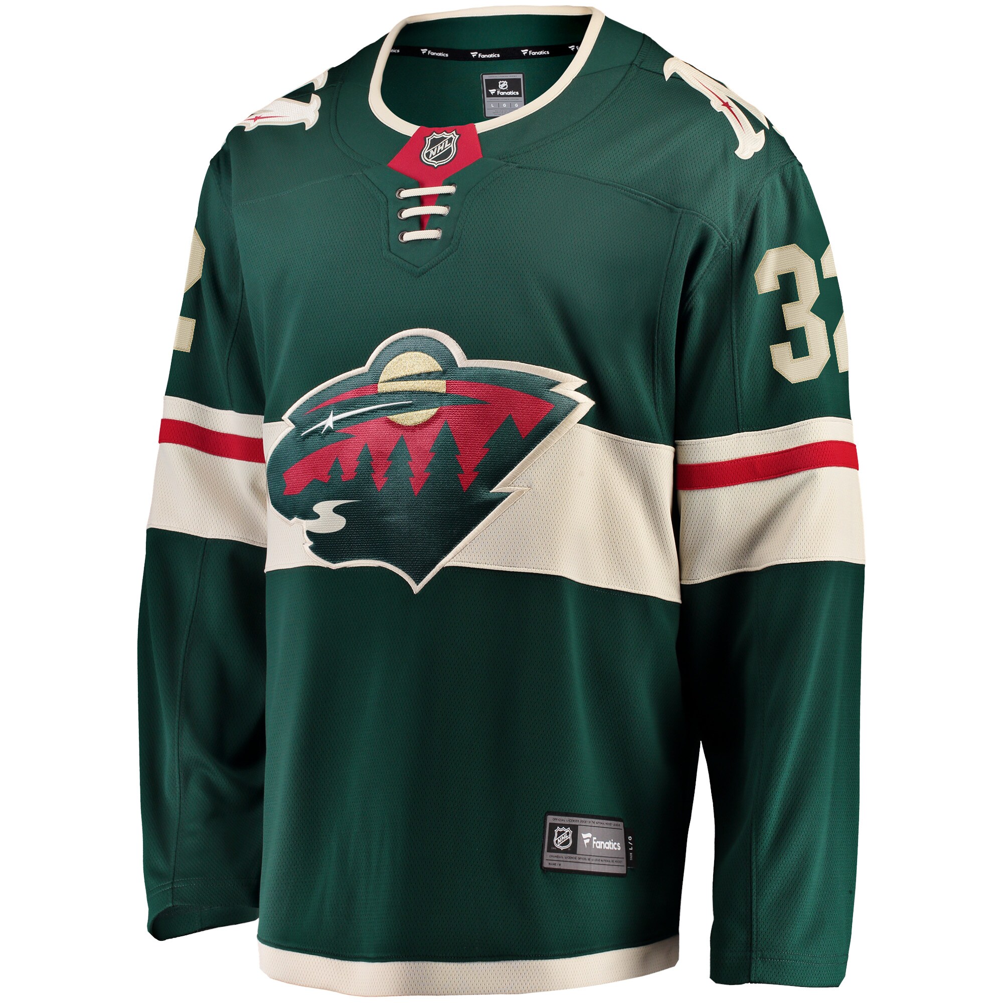 Filip Gustavsson Minnesota Wild Fanatics Home Breakaway Player Jersey - Green cheap jerseys for sale - CheapJerseys.Shop