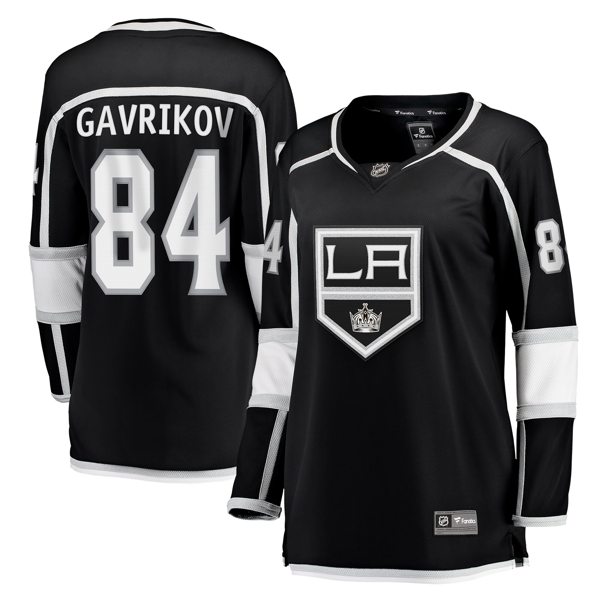 Vladislav Gavrikov Los Angeles Kings Women's Fanatics Home Breakaway Jersey - Black cheap jerseys for sale - CheapJerseys.Shop