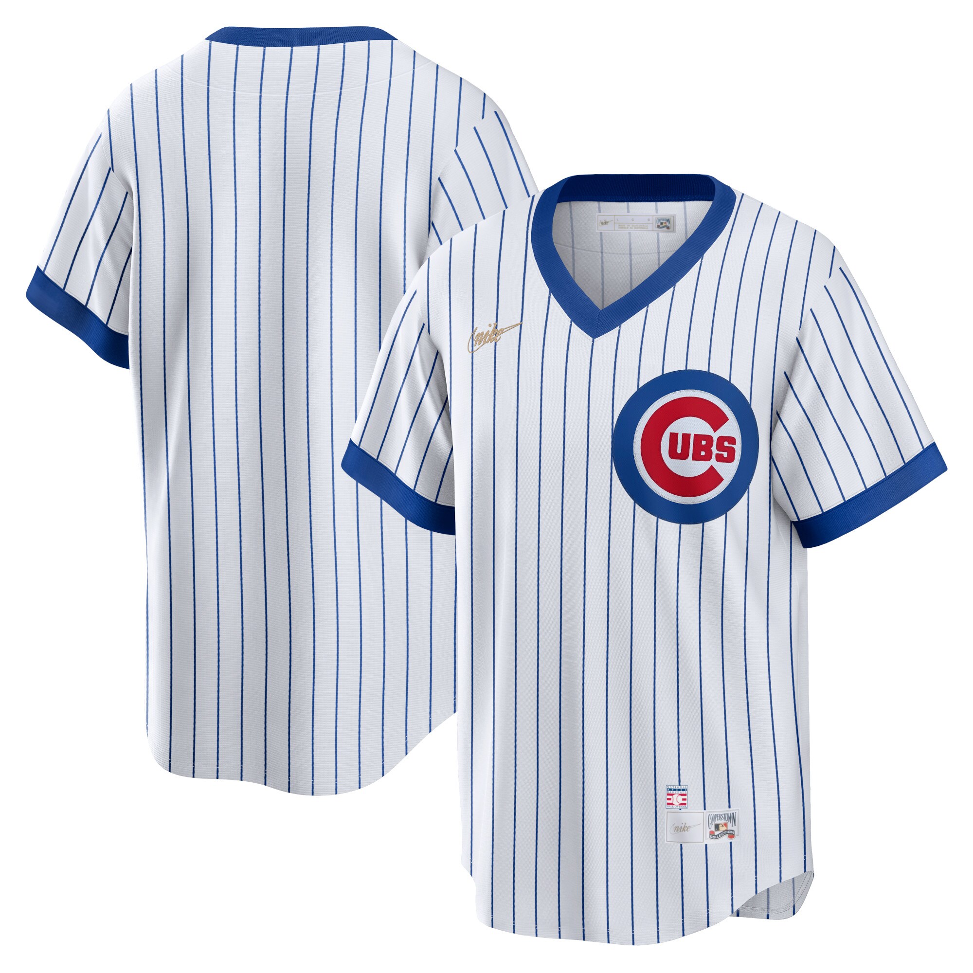Chicago Cubs Home Cooperstown Collection Team Jersey - White cheap jerseys for sale - CheapJerseys.Shop