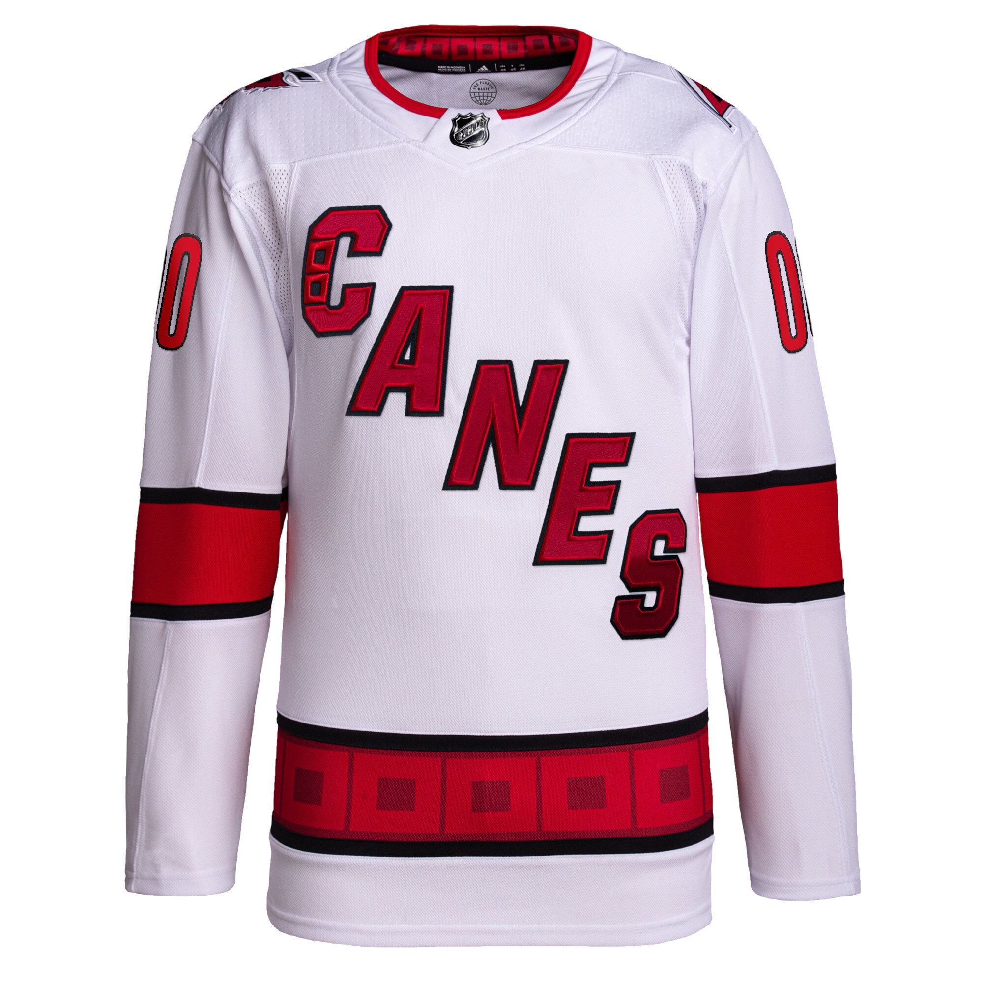 Carolina Hurricanes Away Primegreen Authentic Custom Jersey - White cheap jerseys for sale - CheapJerseys.Shop