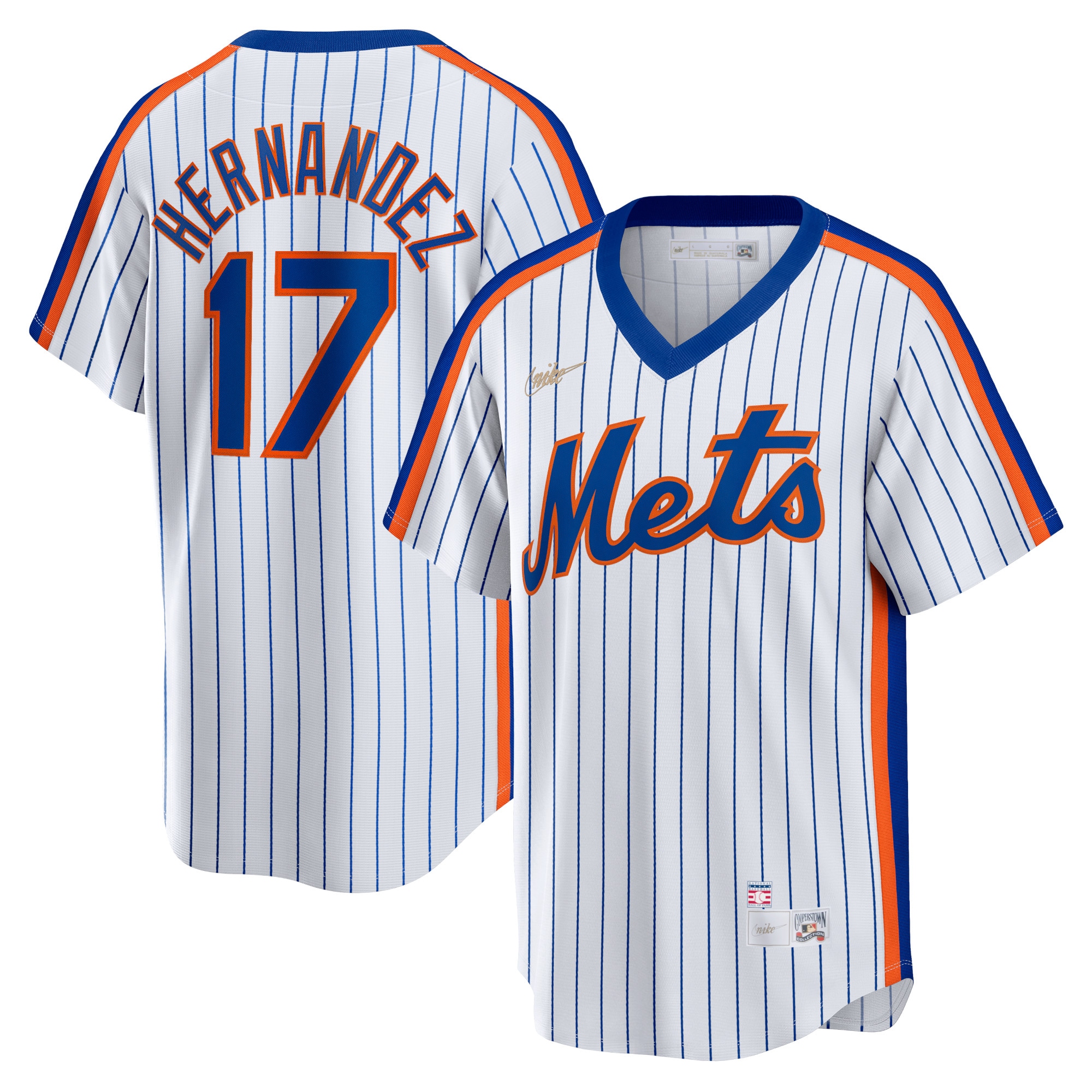 Keith Hernandez New York Mets Home Cooperstown Collection Player Jersey - White cheap jerseys for sale - CheapJerseys.Shop
