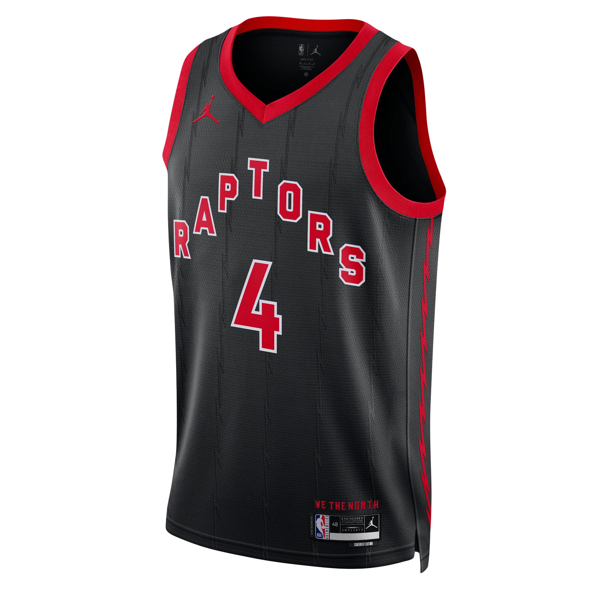 Scottie Barnes Toronto Raptors Jordan Brand Unisex Swingman Jersey - Statement Edition - Black cheap jerseys for sale - CheapJerseys.Shop