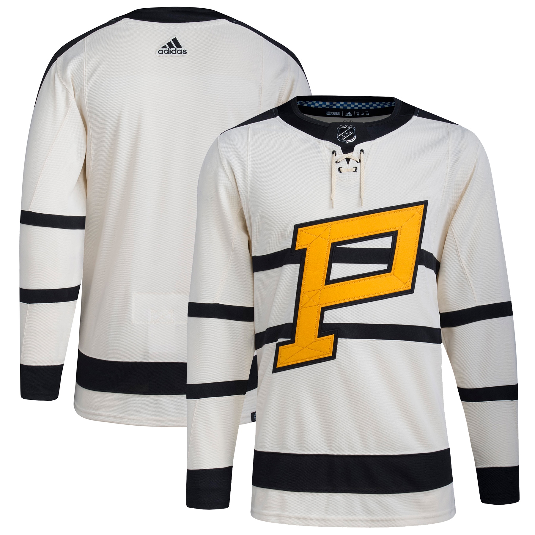 Pittsburgh Penguins 2023 Winter Classic Blank Jersey - Cream cheap jerseys for sale - CheapJerseys.Shop