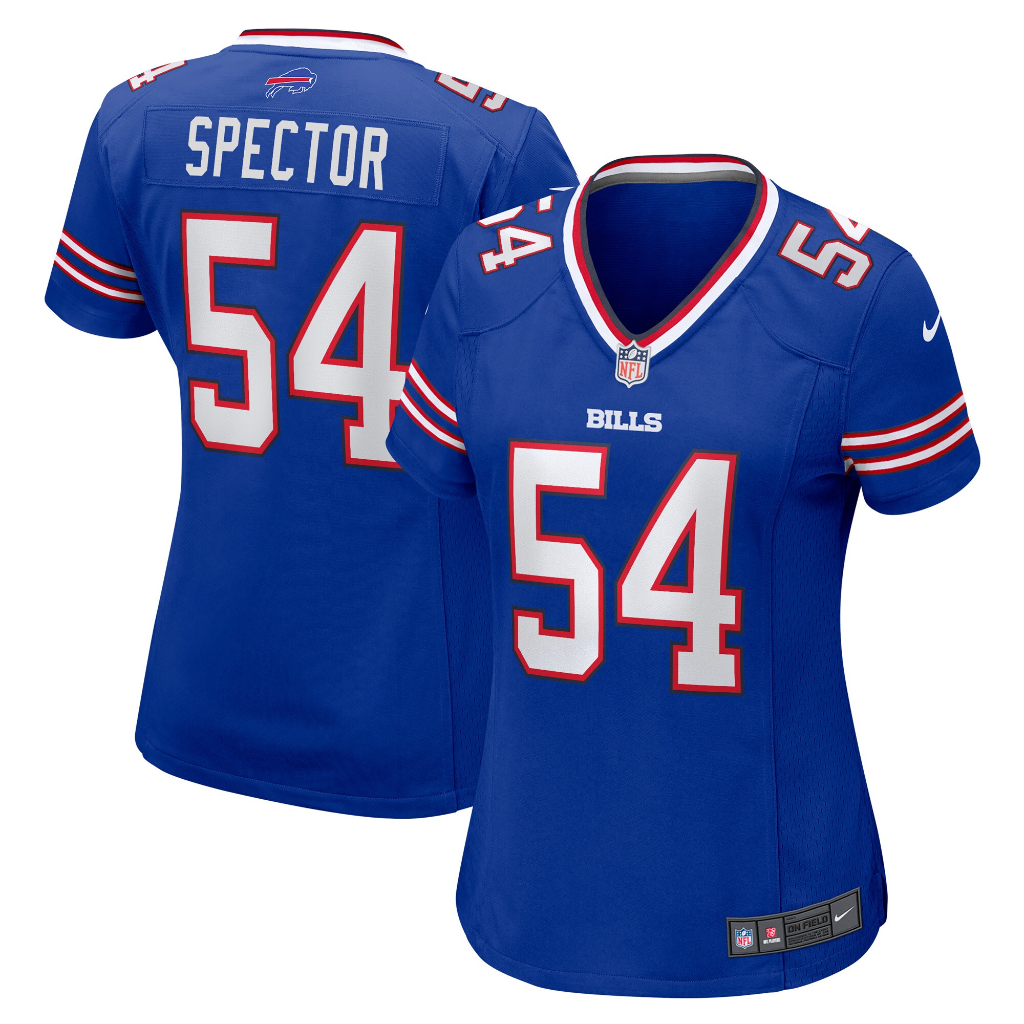 Baylon Spector Buffalo Bills Women's Game Jersey - Royal cheap jerseys for sale - CheapJerseys.Shop