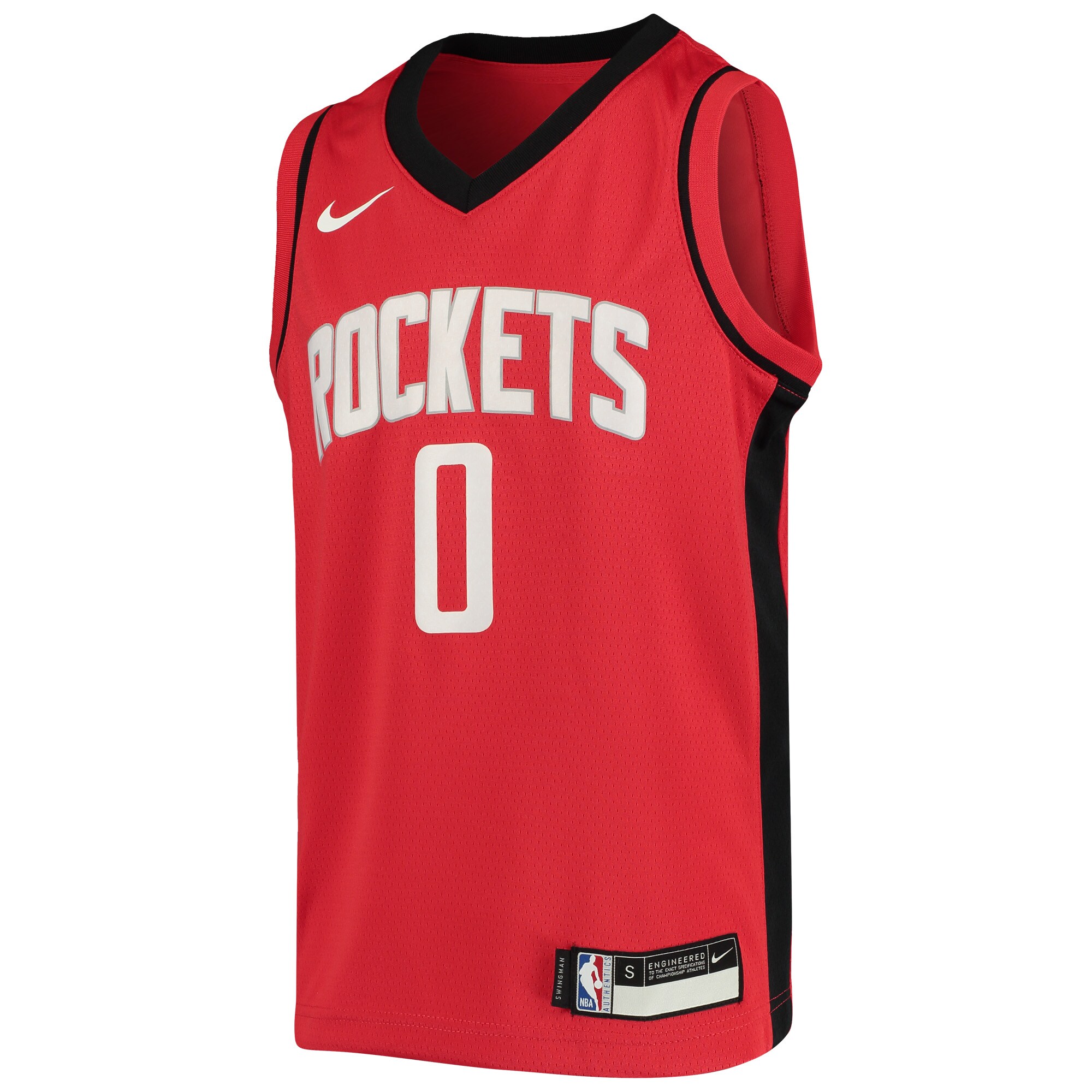 Russell Westbrook Houston Rockets Youth Swingman Jersey - Icon Edition - Red cheap jerseys for sale - CheapJerseys.Shop