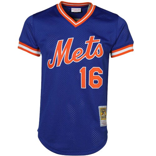 Dwight Gooden New York Mets Mitchell & Ness Cooperstown Mesh Batting Practice Jersey - Royal cheap jerseys for sale - CheapJerseys.Shop