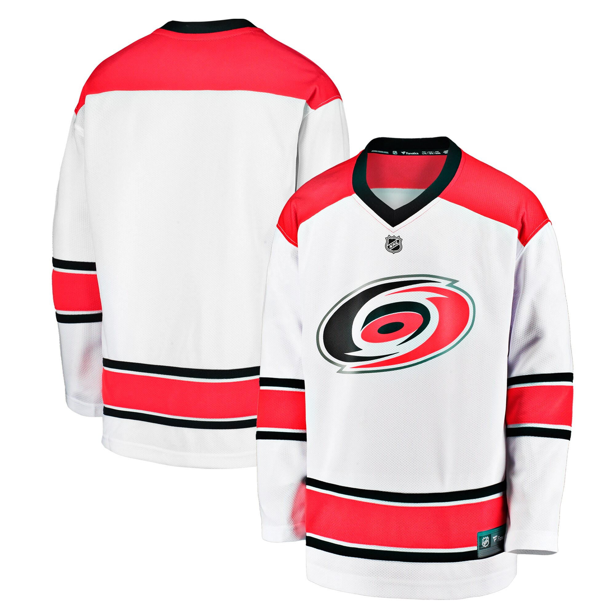 Carolina Hurricanes Fanatics Youth Replica Away Jersey - White cheap jerseys for sale - CheapJerseys.Shop