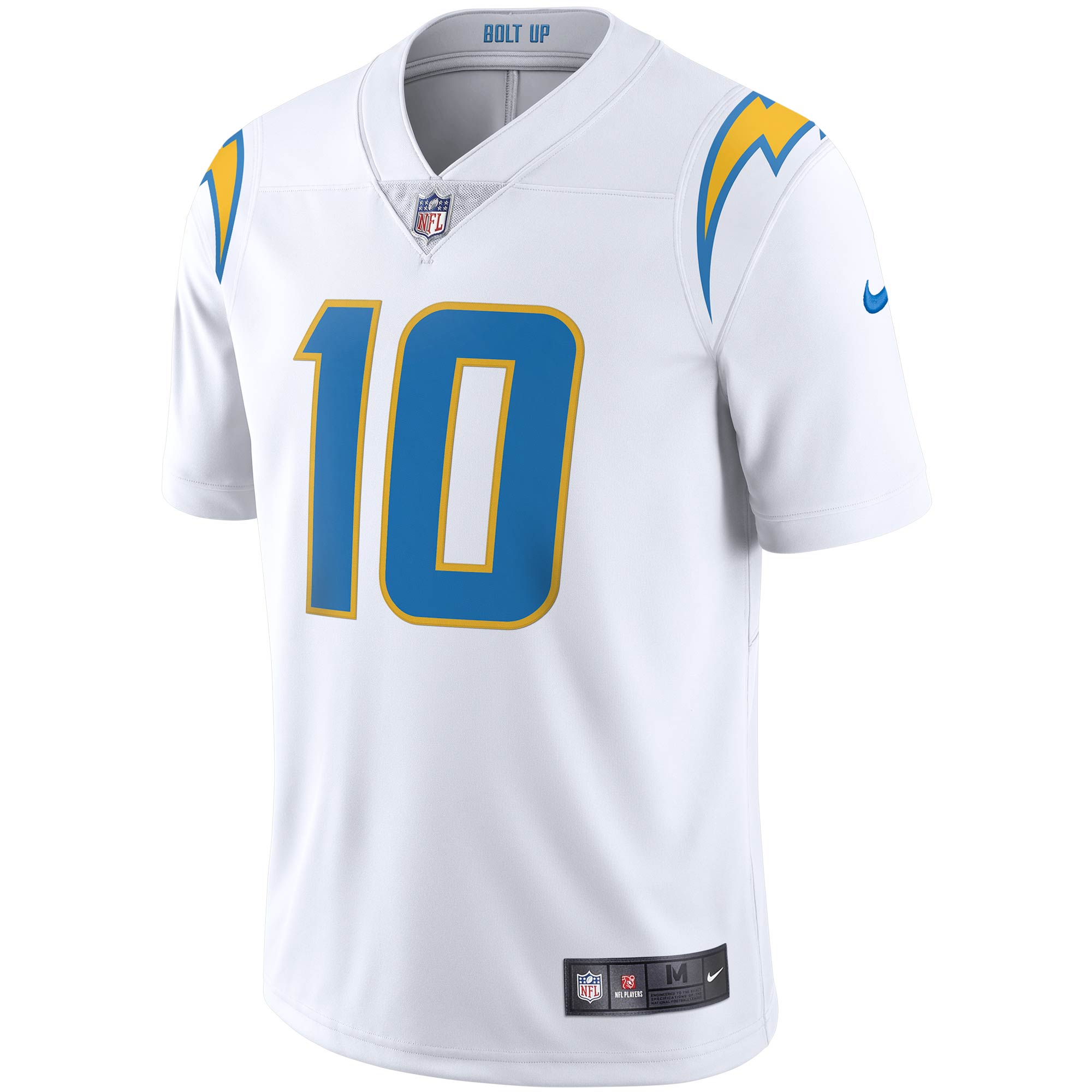 Justin Herbert Los Angeles Chargers Vapor Limited Jersey - White cheap jerseys for sale - CheapJerseys.Shop