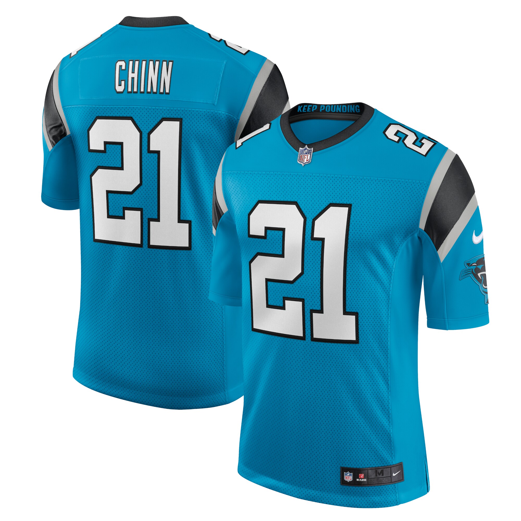 Jeremy Chinn Carolina Panthers Vapor Limited Jersey - Blue cheap jerseys for sale - CheapJerseys.Shop