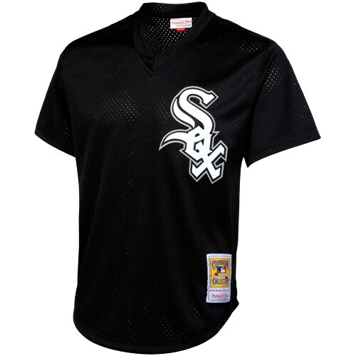 Bo Jackson Chicago White Sox Mitchell & Ness 1993 Authentic Cooperstown Collection Batting Practice Jersey - Black cheap jerseys for sale - CheapJerseys.Shop