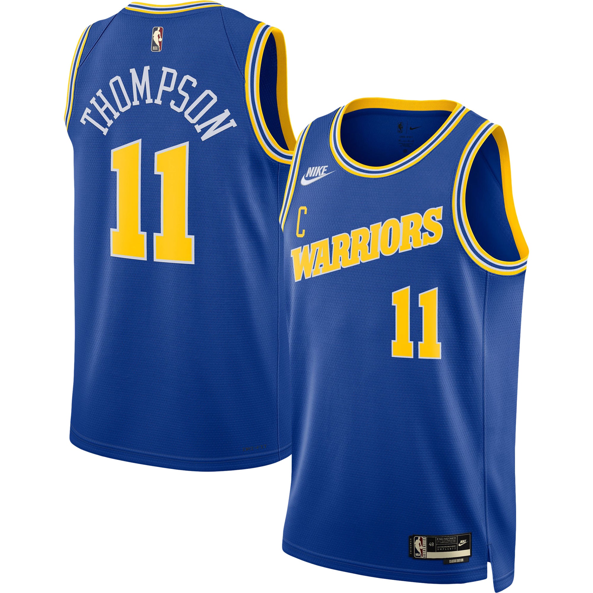 Klay Thompson Golden State Warriors Swingman Jersey - Classic Edition - Blue cheap jerseys for sale - CheapJerseys.Shop