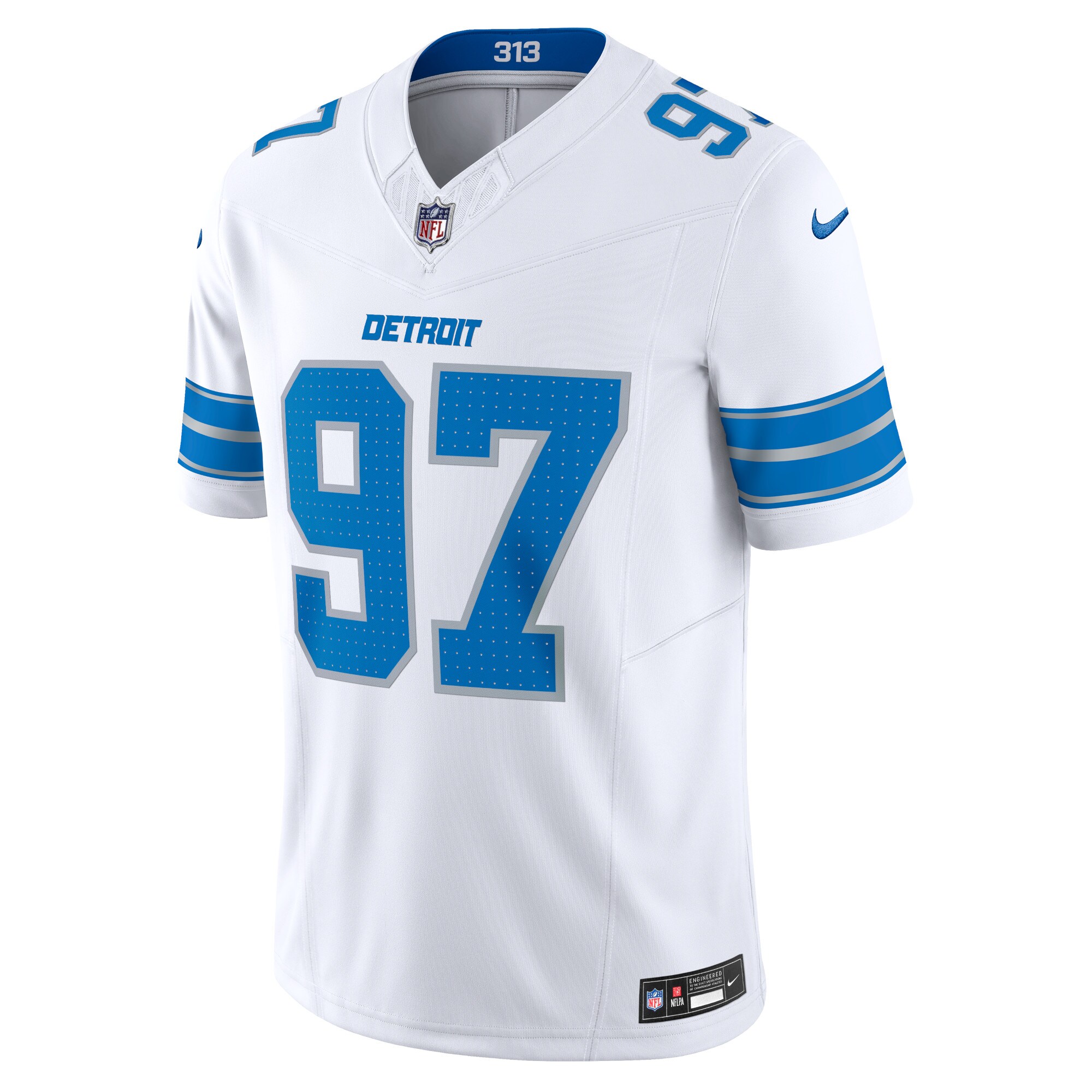 Aidan Hutchinson Detroit Lions Vapor F.U.S.E. Limited Jersey - White cheap jerseys for sale - CheapJerseys.Shop