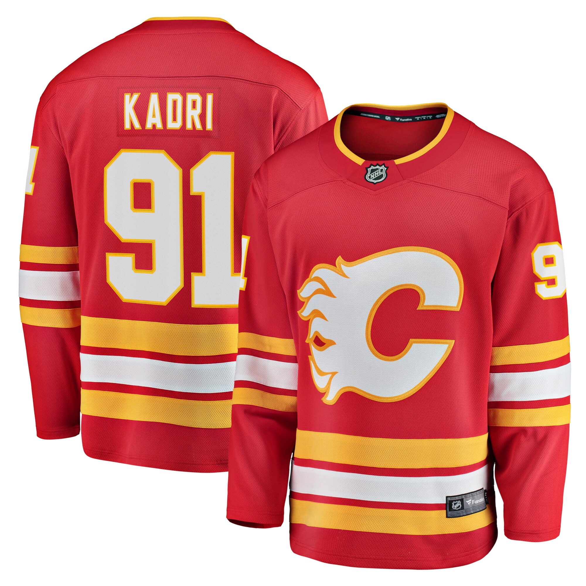 Nazem Kadri Calgary Flames Fanatics Home Breakaway Player Jersey - Red cheap jerseys for sale - CheapJerseys.Shop