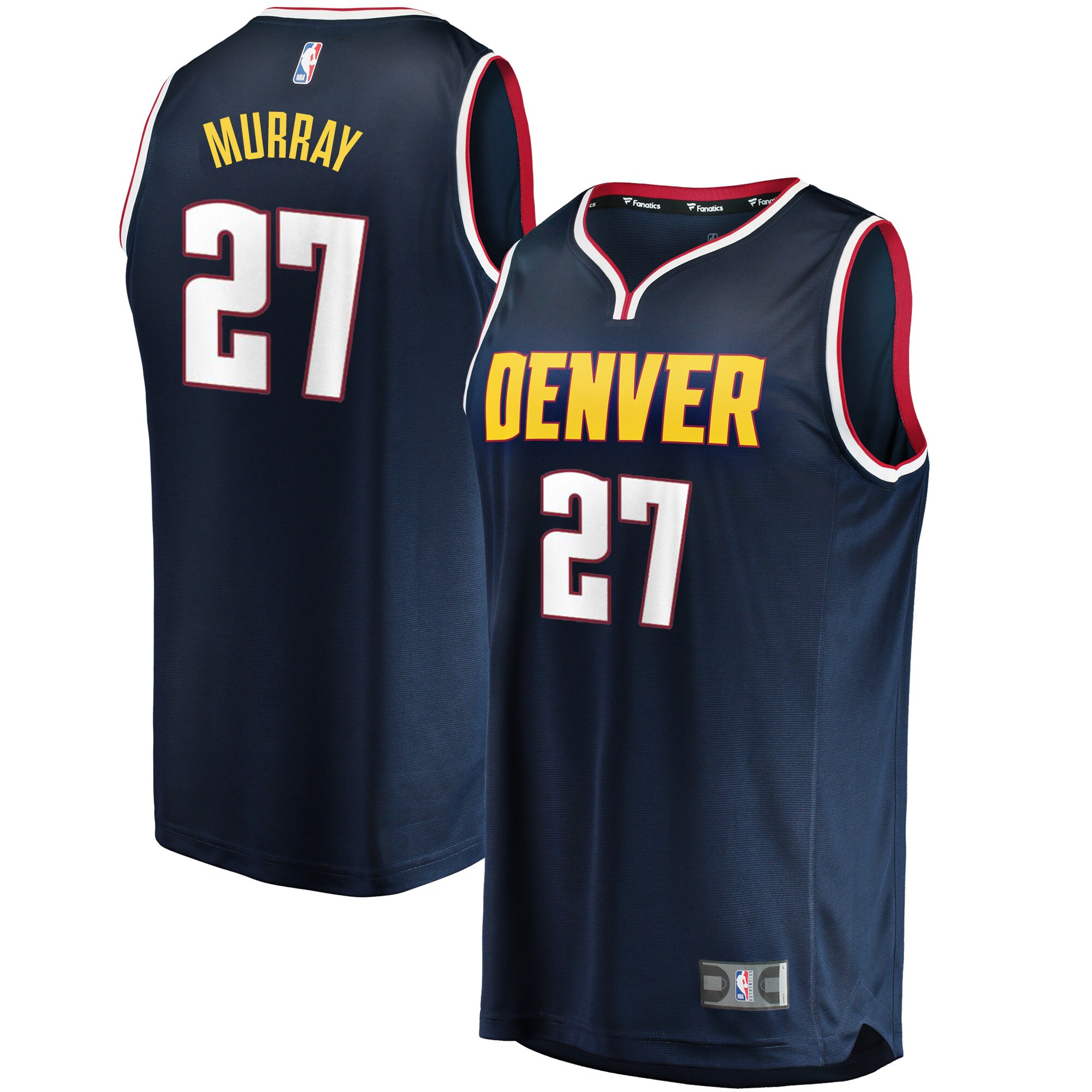 Jamal Murray Denver Nuggets Fanatics Fast Break Replica Jersey - Icon Edition - Blue cheap jerseys for sale - CheapJerseys.Shop