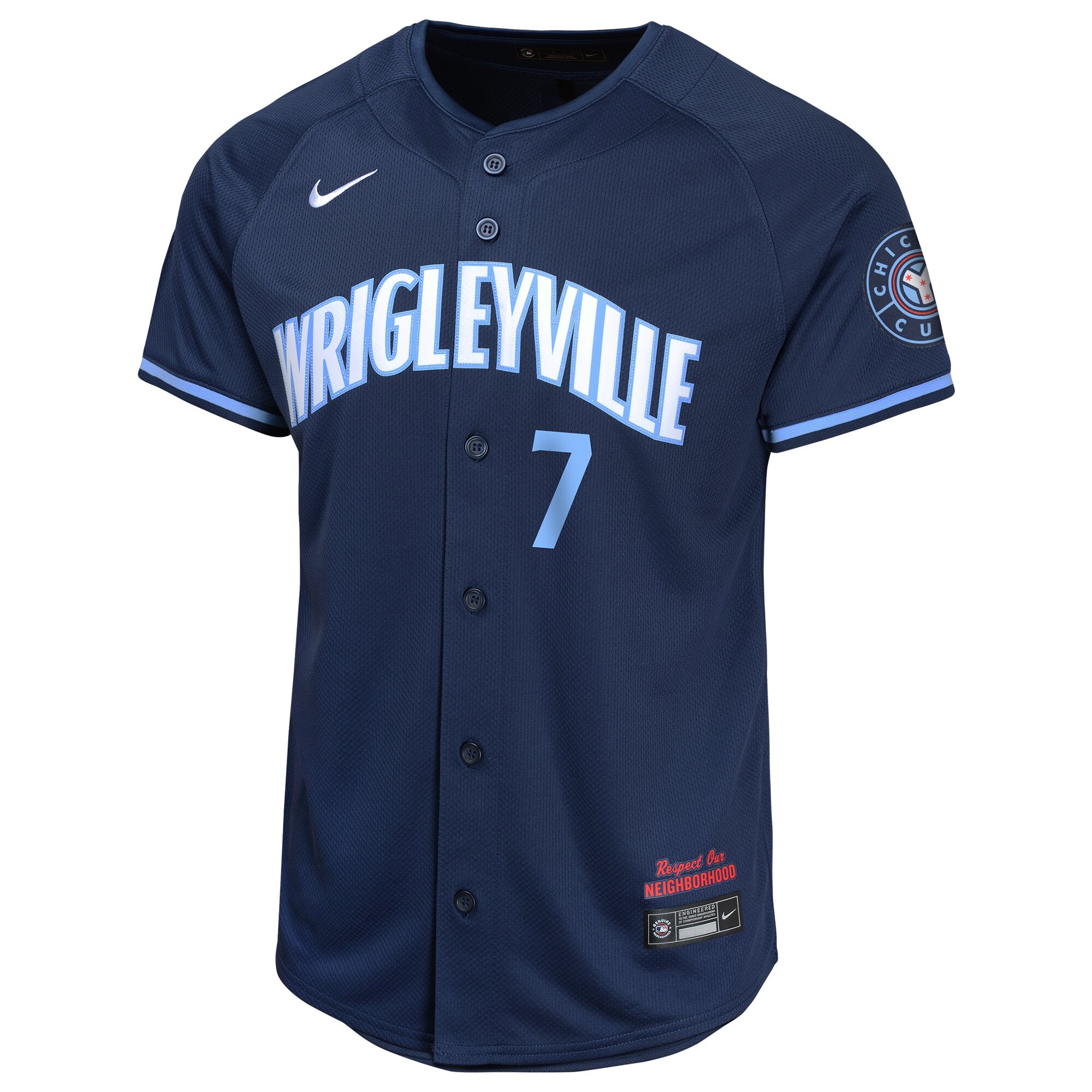 Dansby Swanson Chicago Cubs Youth City Connect Limited Player Jersey - Navy cheap jerseys for sale - CheapJerseys.Shop