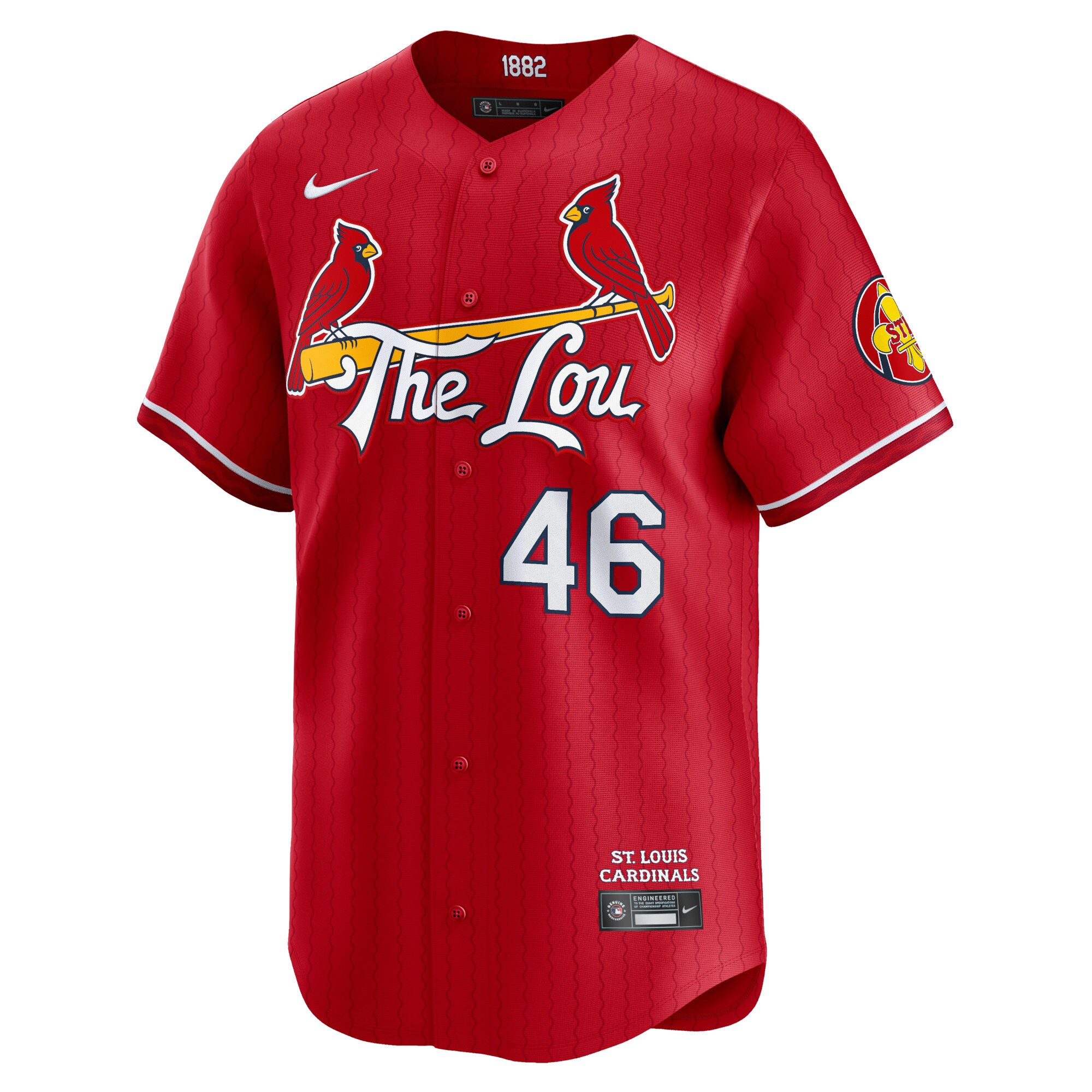 Paul Goldschmidt St. Louis Cardinals 2024 City Connect Limited Player Jersey - Red cheap jerseys for sale - CheapJerseys.Shop