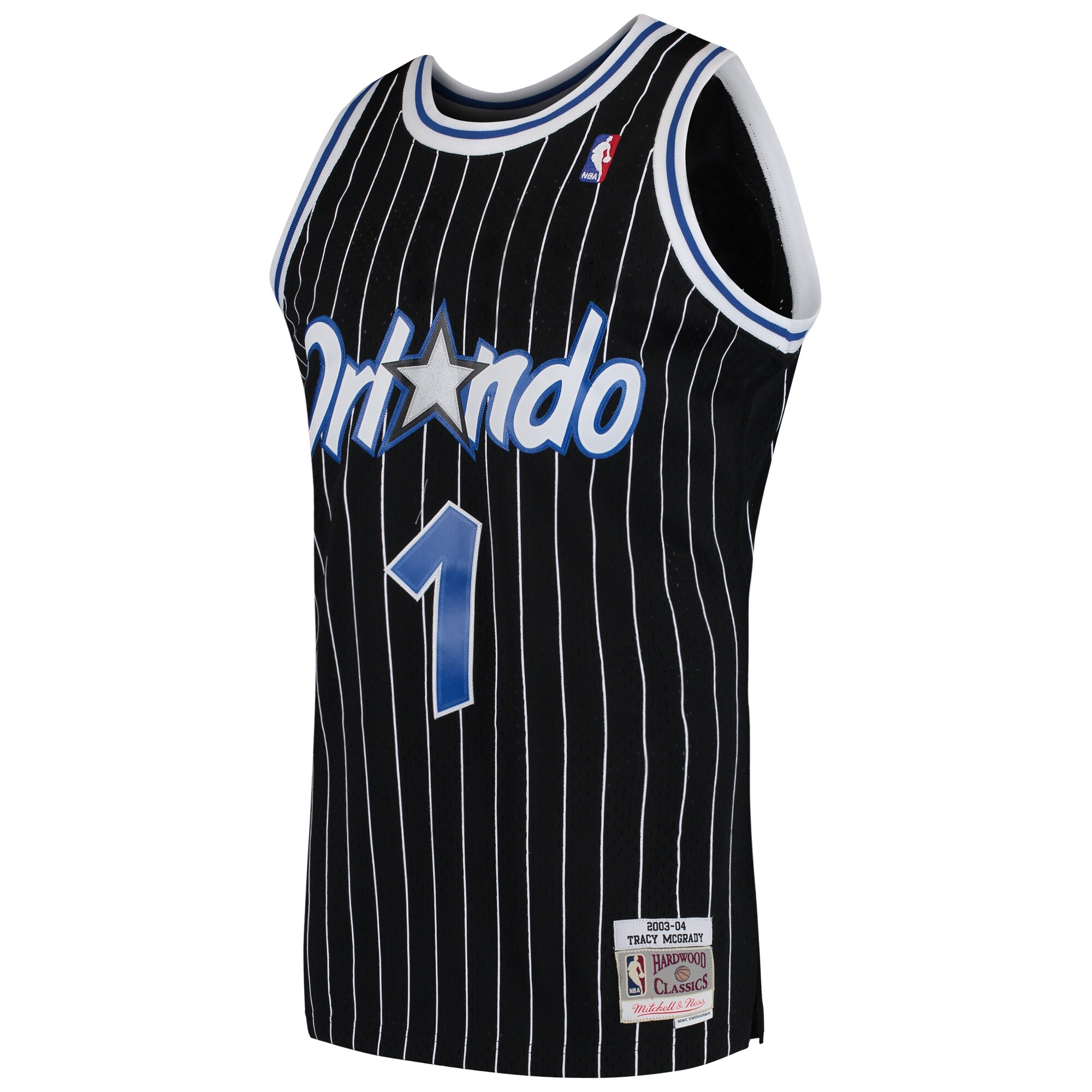 Tracy McGrady Orlando Magic Mitchell & Ness Hardwood Classics Swingman Jersey - Black cheap jerseys for sale - CheapJerseys.Shop