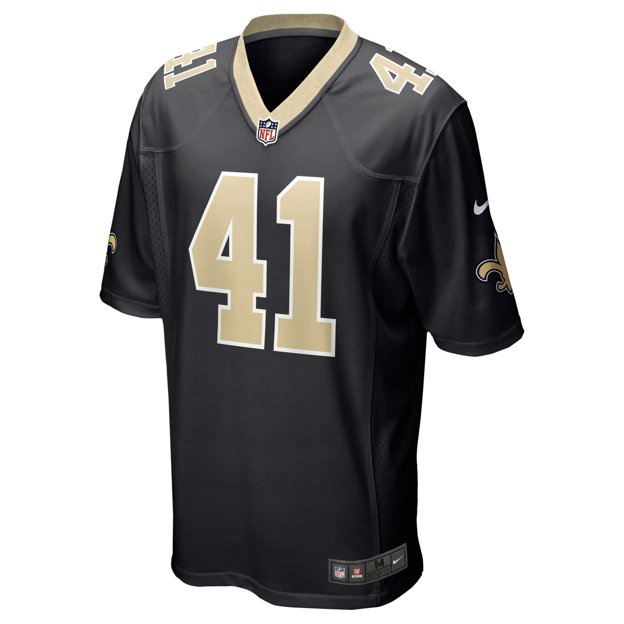 Alvin Kamara New Orleans Saints Game Jersey - Black cheap jerseys for sale - CheapJerseys.Shop