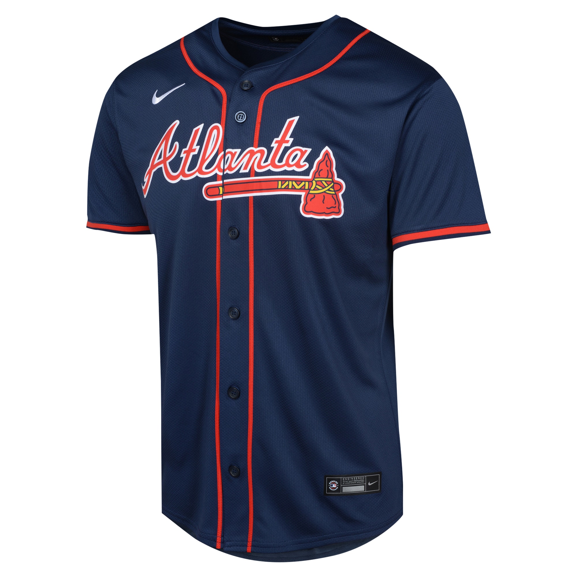 Matt Olson Atlanta Braves Youth Alternate Limited Player Jersey\u00c2\u00a0\u00e2\u20ac\u201c Navy cheap jerseys for sale - CheapJerseys.Shop