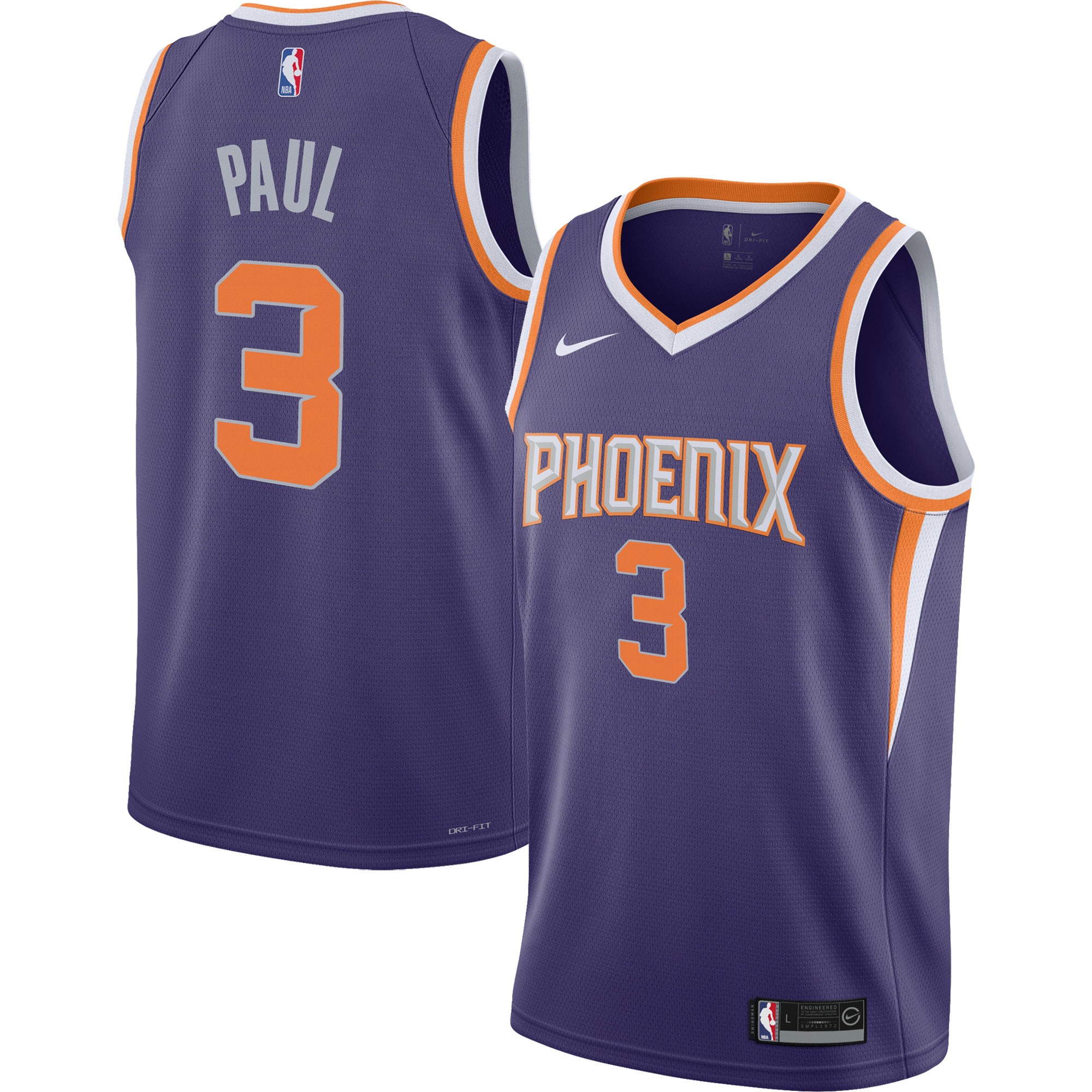 Chris Paul Phoenix Suns Youth Swingman Jersey - Icon Edition - Purple cheap jerseys for sale - CheapJerseys.Shop