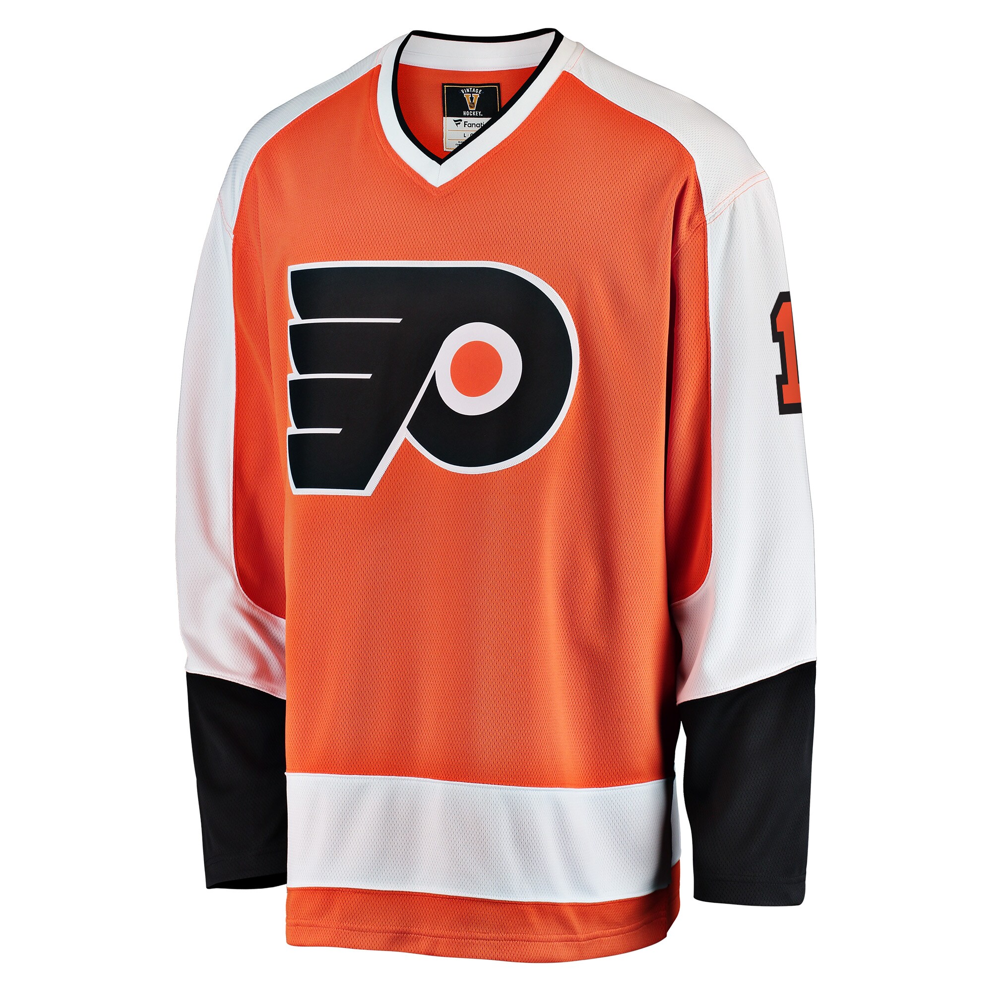 Bernie Parent Philadelphia Flyers Fanatics Premier Breakaway Retired Player Jersey - Orange cheap jerseys for sale - CheapJerseys.Shop