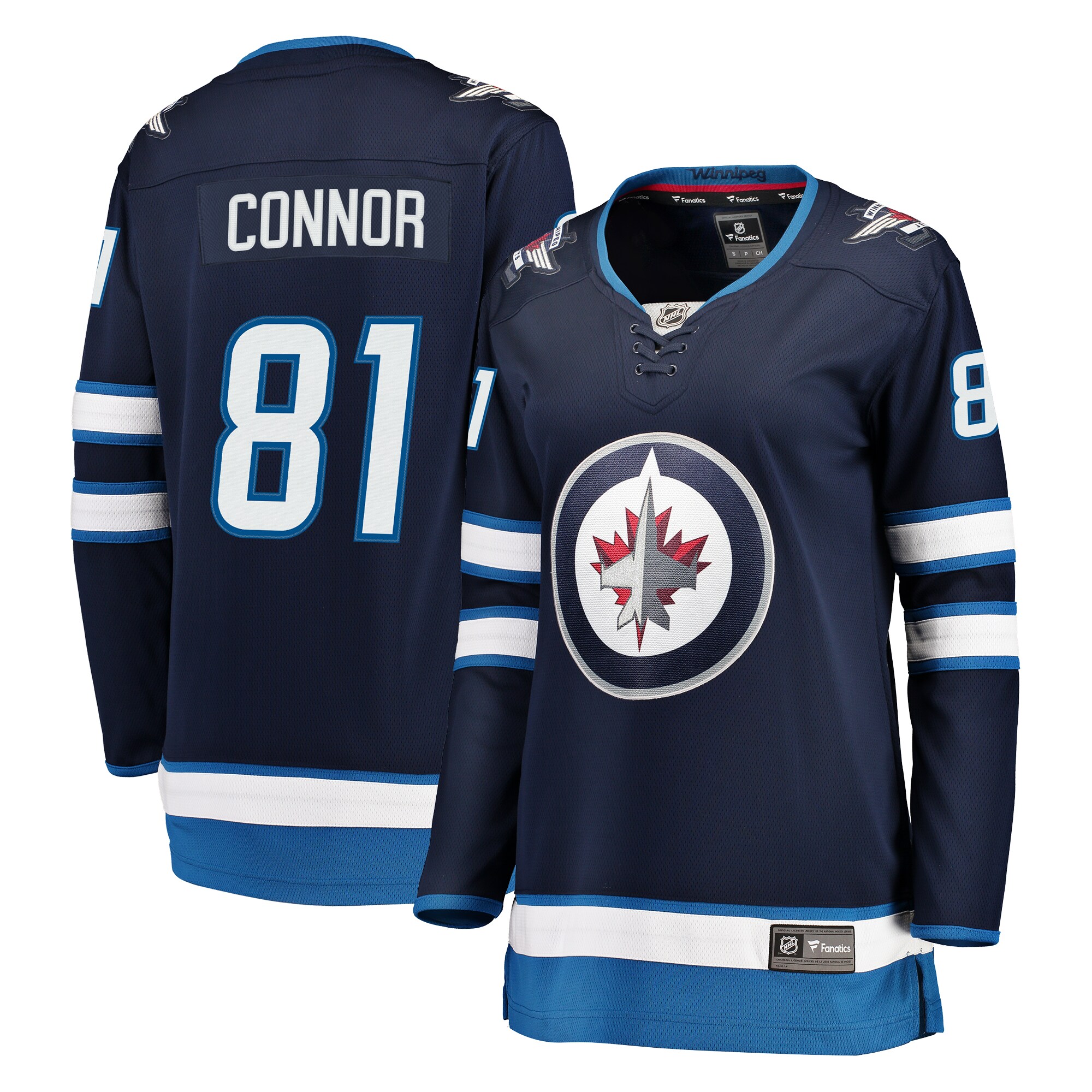 Kyle Connor Winnipeg Jets Fanatics Women's Breakaway Player Jersey - Navy cheap jerseys for sale - CheapJerseys.Shop