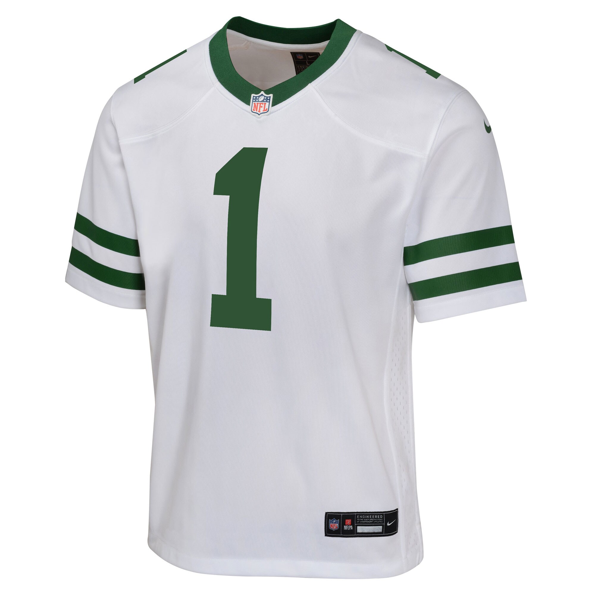 Ahmad Sauce Gardner New York Jets Youth Game Jersey - Legacy White cheap jerseys for sale - CheapJerseys.Shop