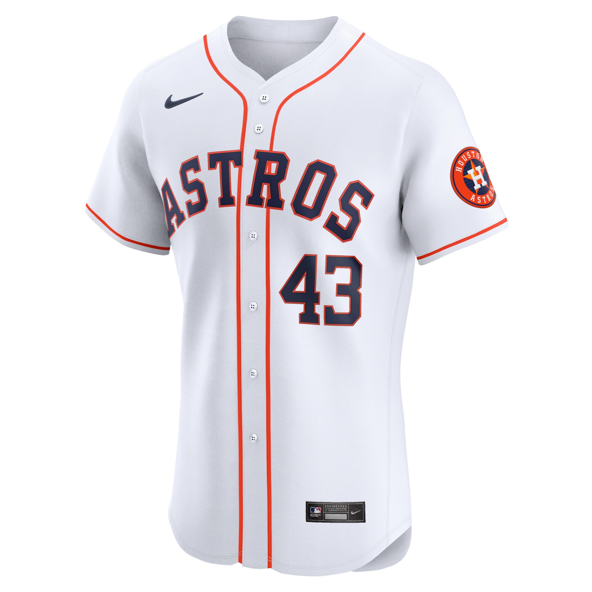 Lance McCullers Jr. Houston Astros Home Elite Player Jersey - White cheap jerseys for sale - CheapJerseys.Shop