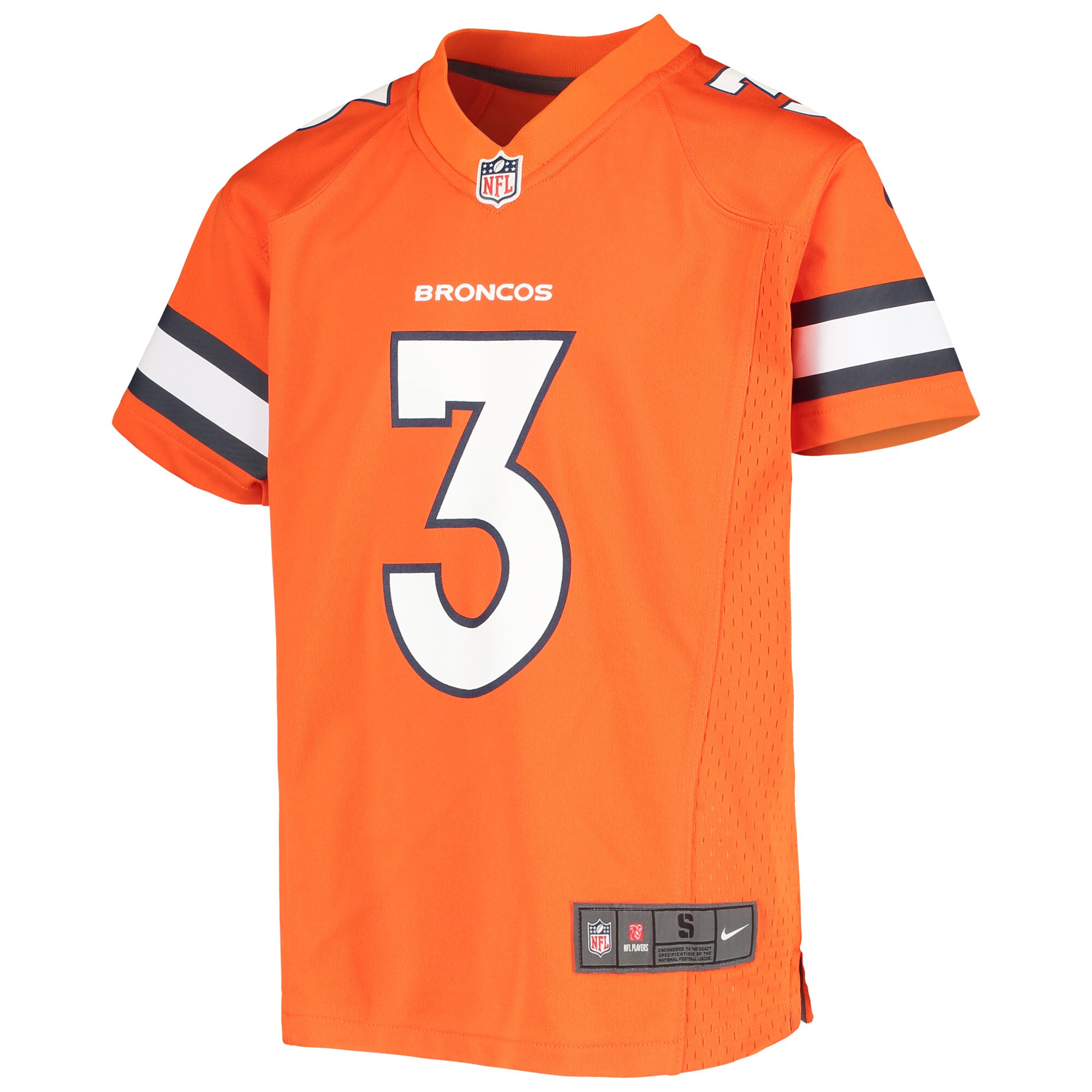 Russell Wilson Denver Broncos Youth Game Jersey - Orange cheap jerseys for sale - CheapJerseys.Shop