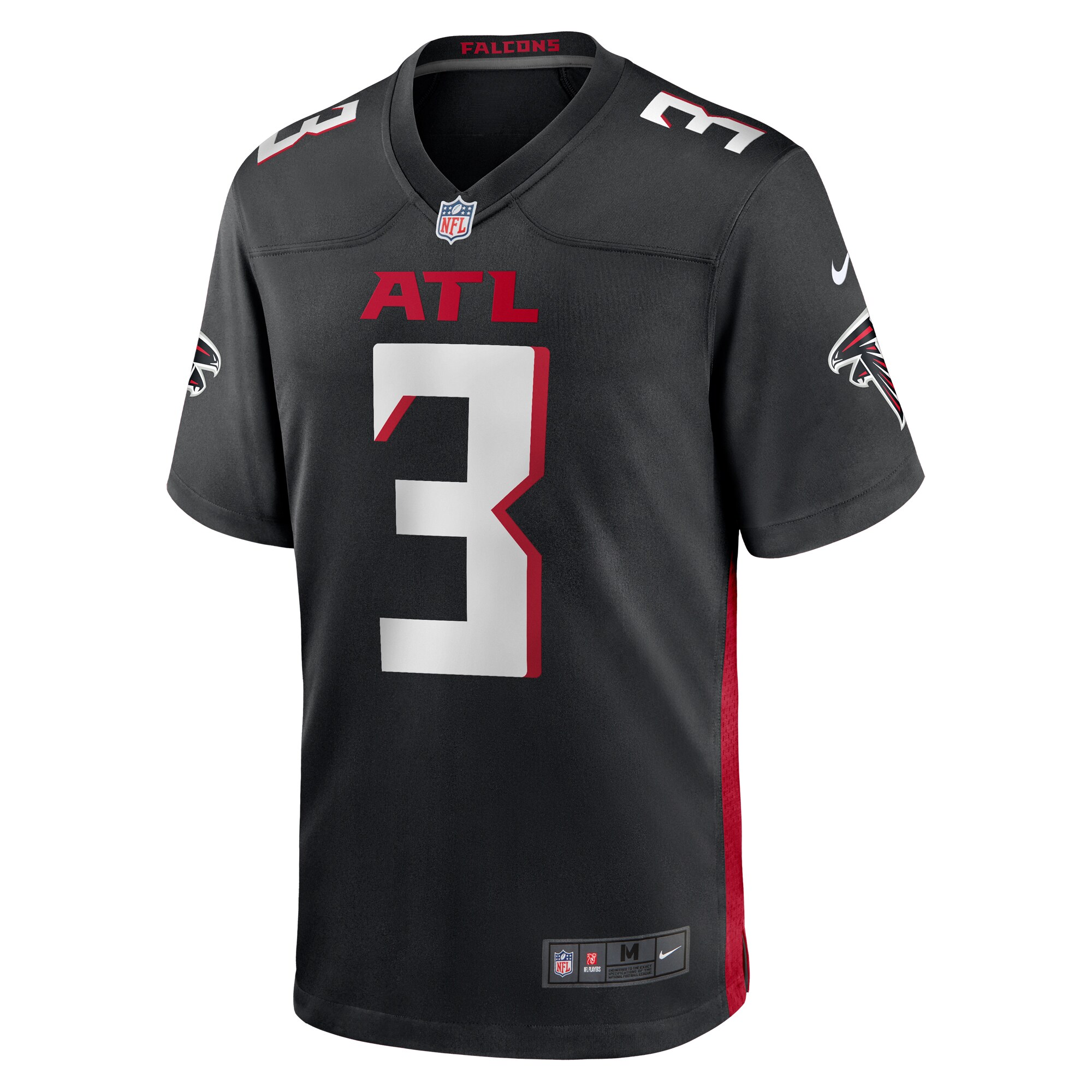 Jessie Bates III Atlanta Falcons Game Player Jersey - Black cheap jerseys for sale - CheapJerseys.Shop