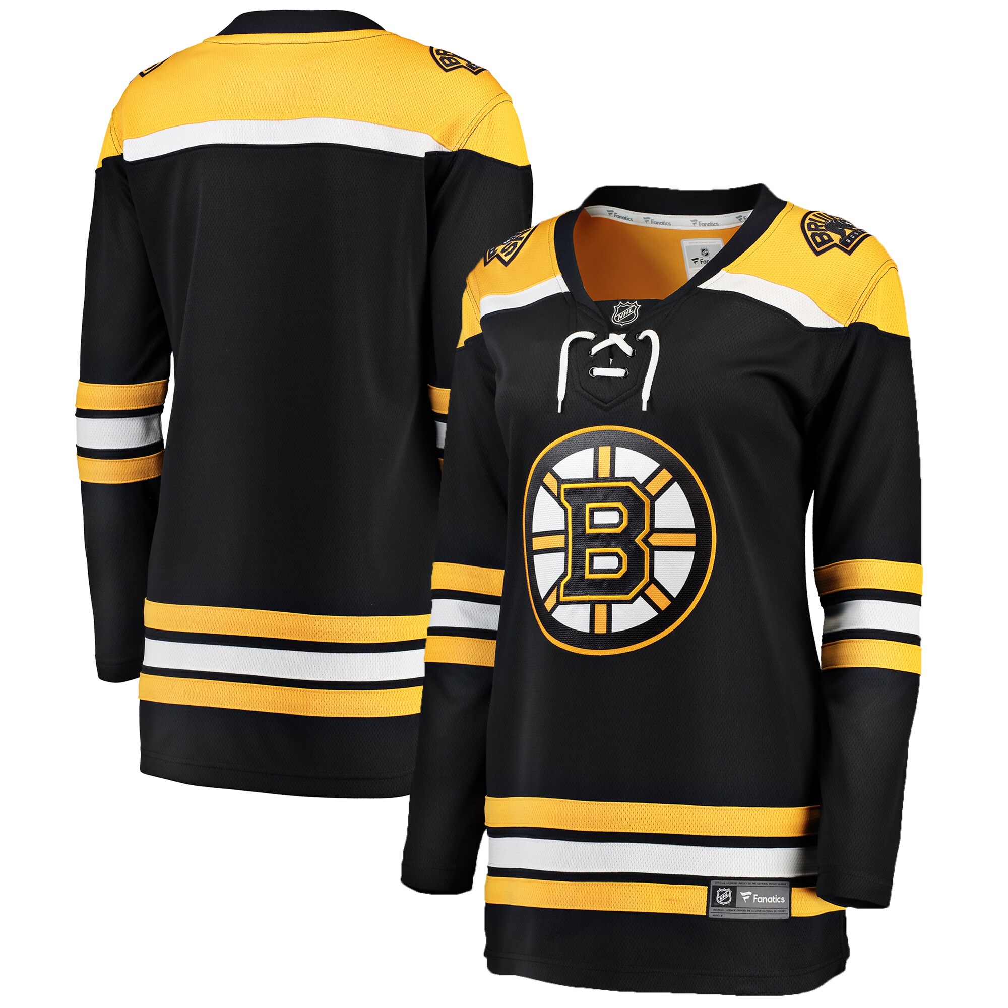 Boston Bruins Fanatics Women's Breakaway Home Jersey - Black cheap jerseys for sale - CheapJerseys.Shop